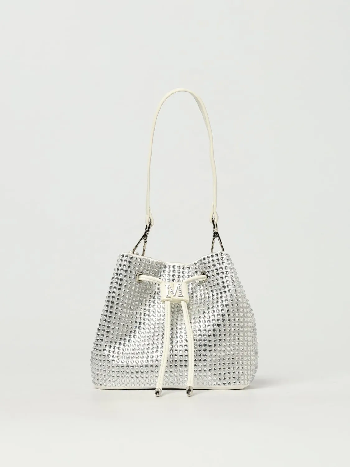 Borsa a secchiello con strass Monnalisa