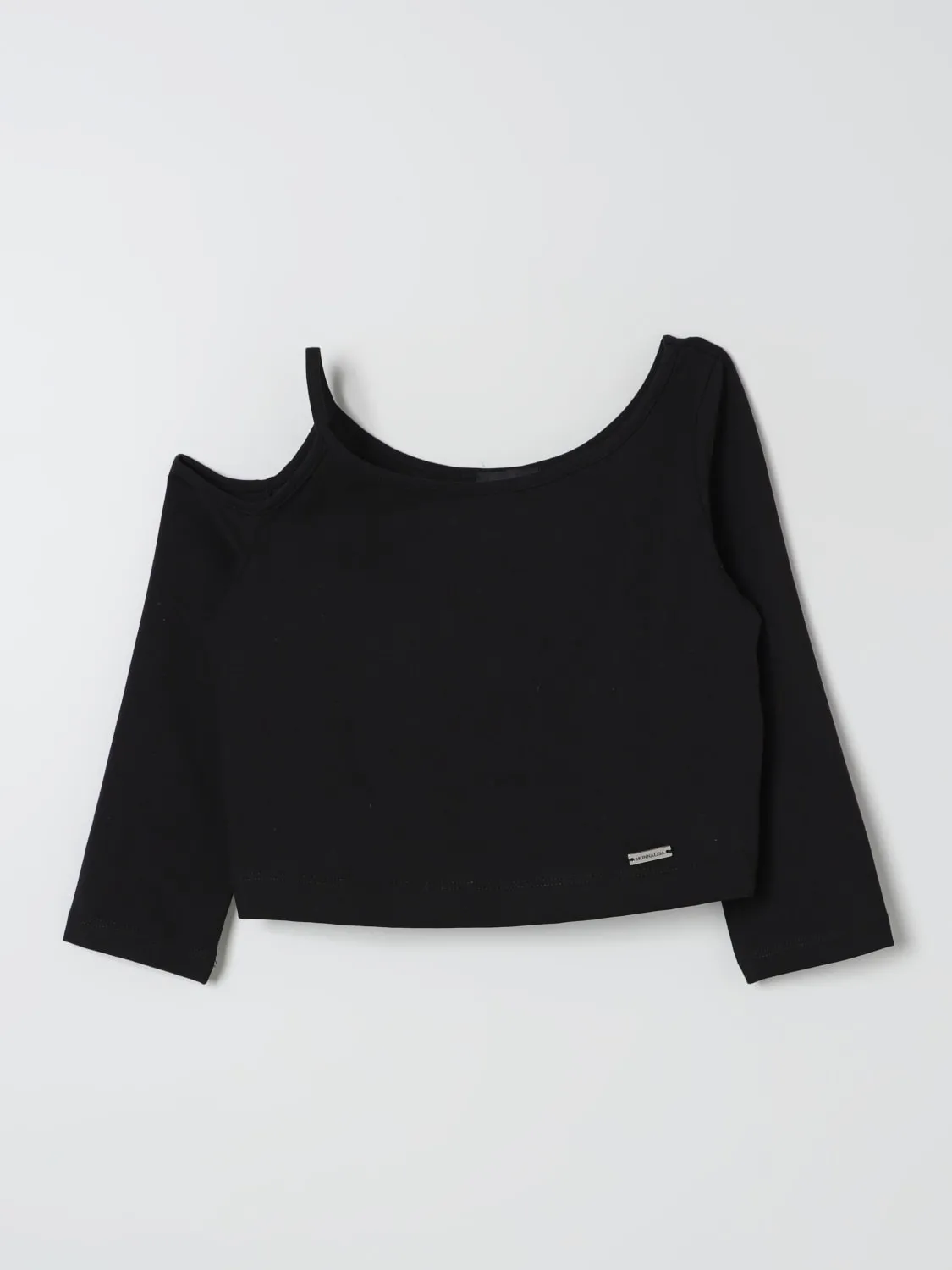 T-shirt asimmetrica Monnalisa