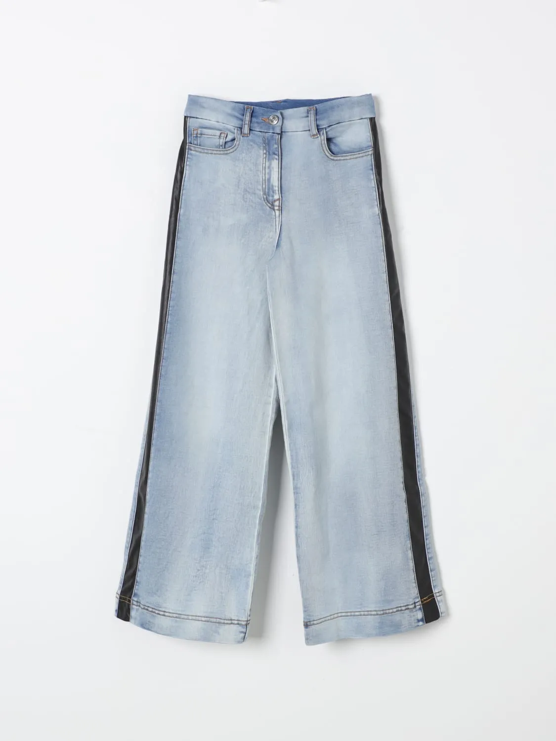 Jeans con bande Monnalisa