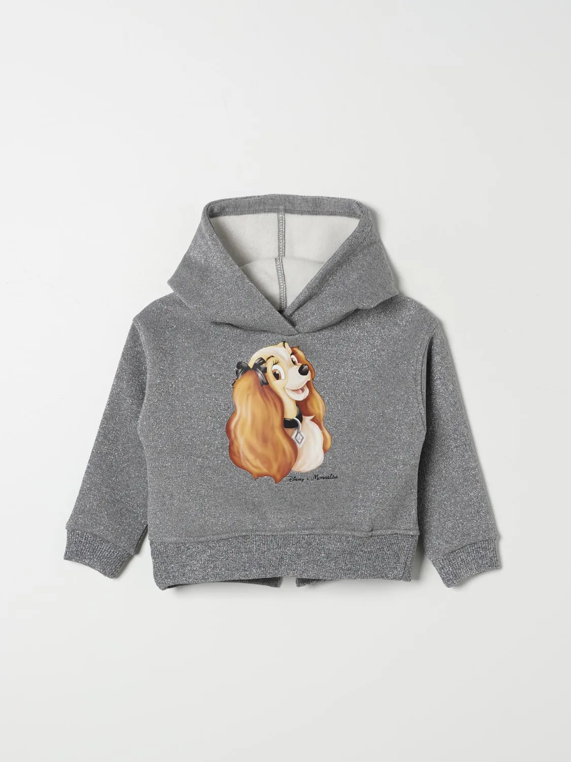 Felpa con cappuccio Lilli e il Vagabondo Monnalisa