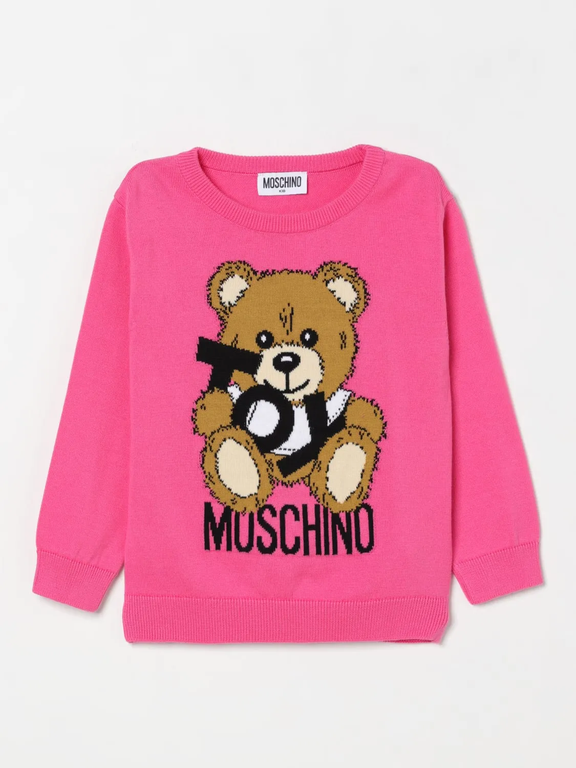 Maglia a girocollo Teddy Toy Moschino