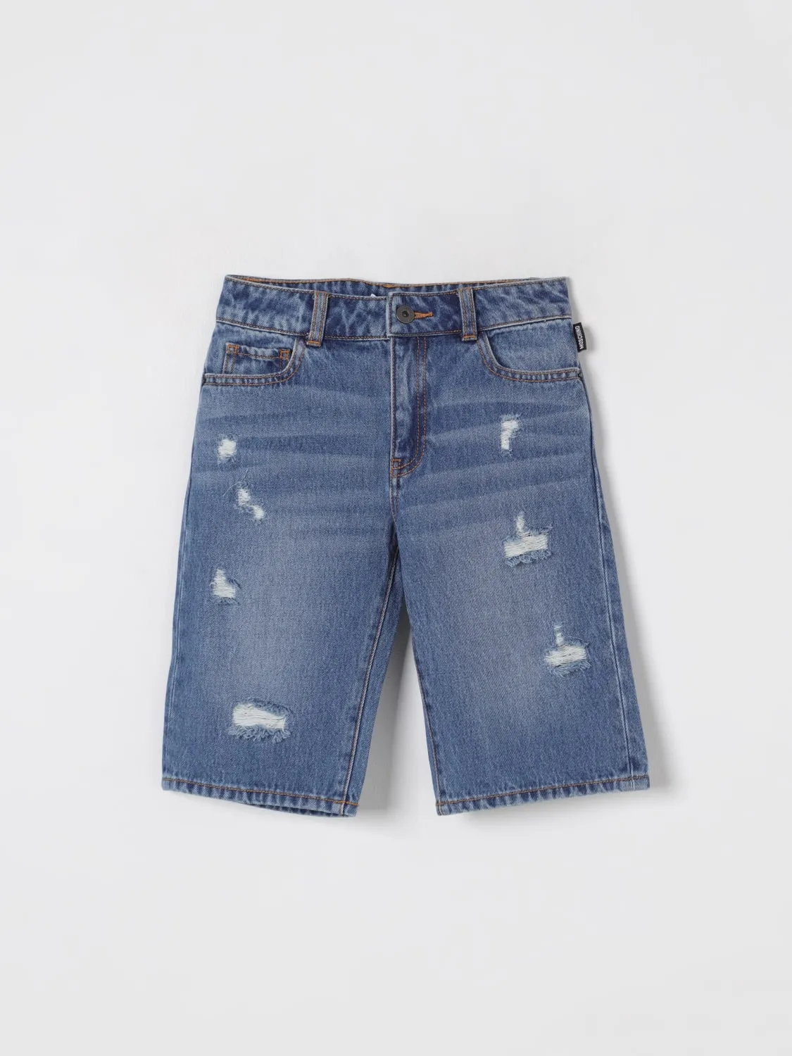 Pantaloncino con rotture Teddy Bear Moschino