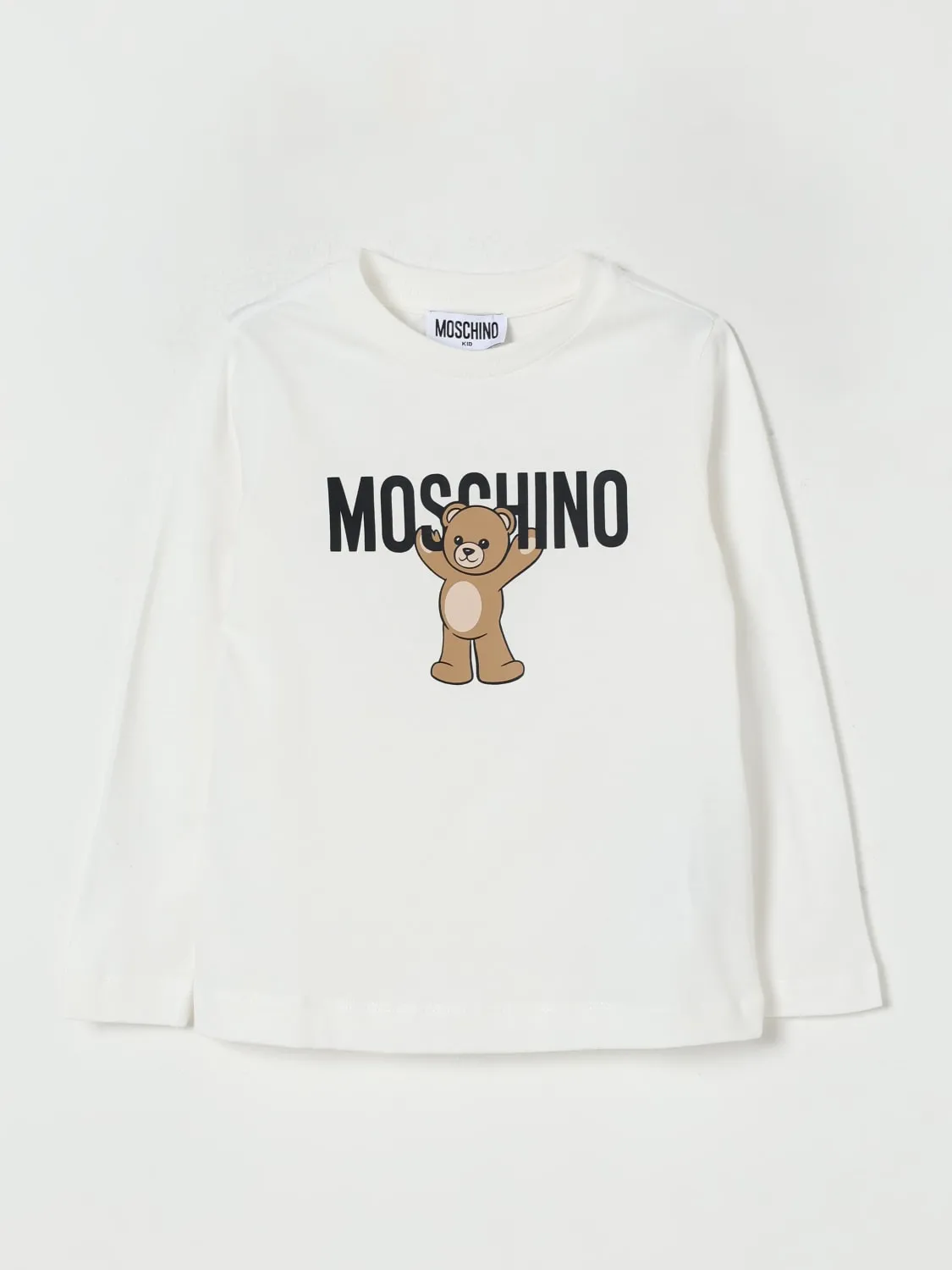 T-shirt casual Moschino in cotone con logo