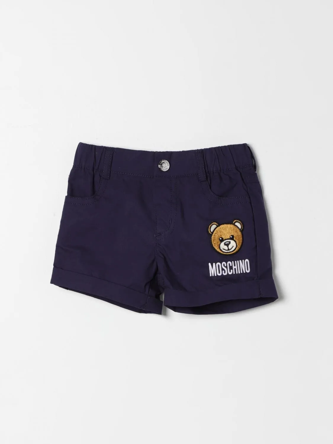 Shorts Moschino Baby in cotone con Teddy