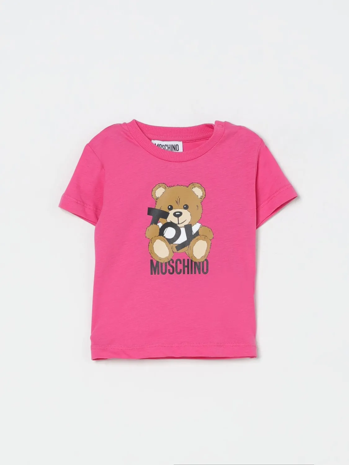 T-shirt in cotone Teddy Toy Moschino