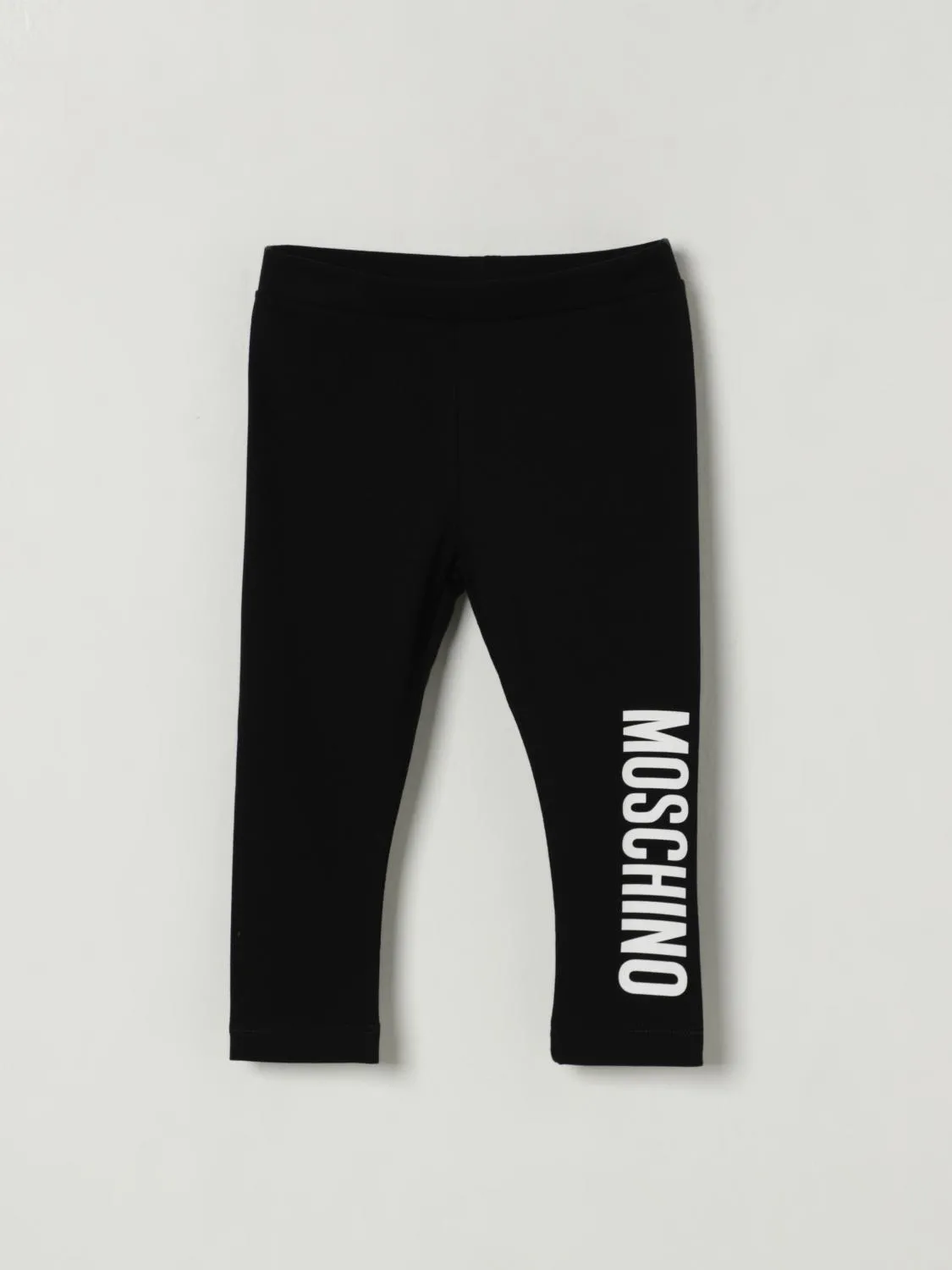 Leggings in cotone stretch Moschino