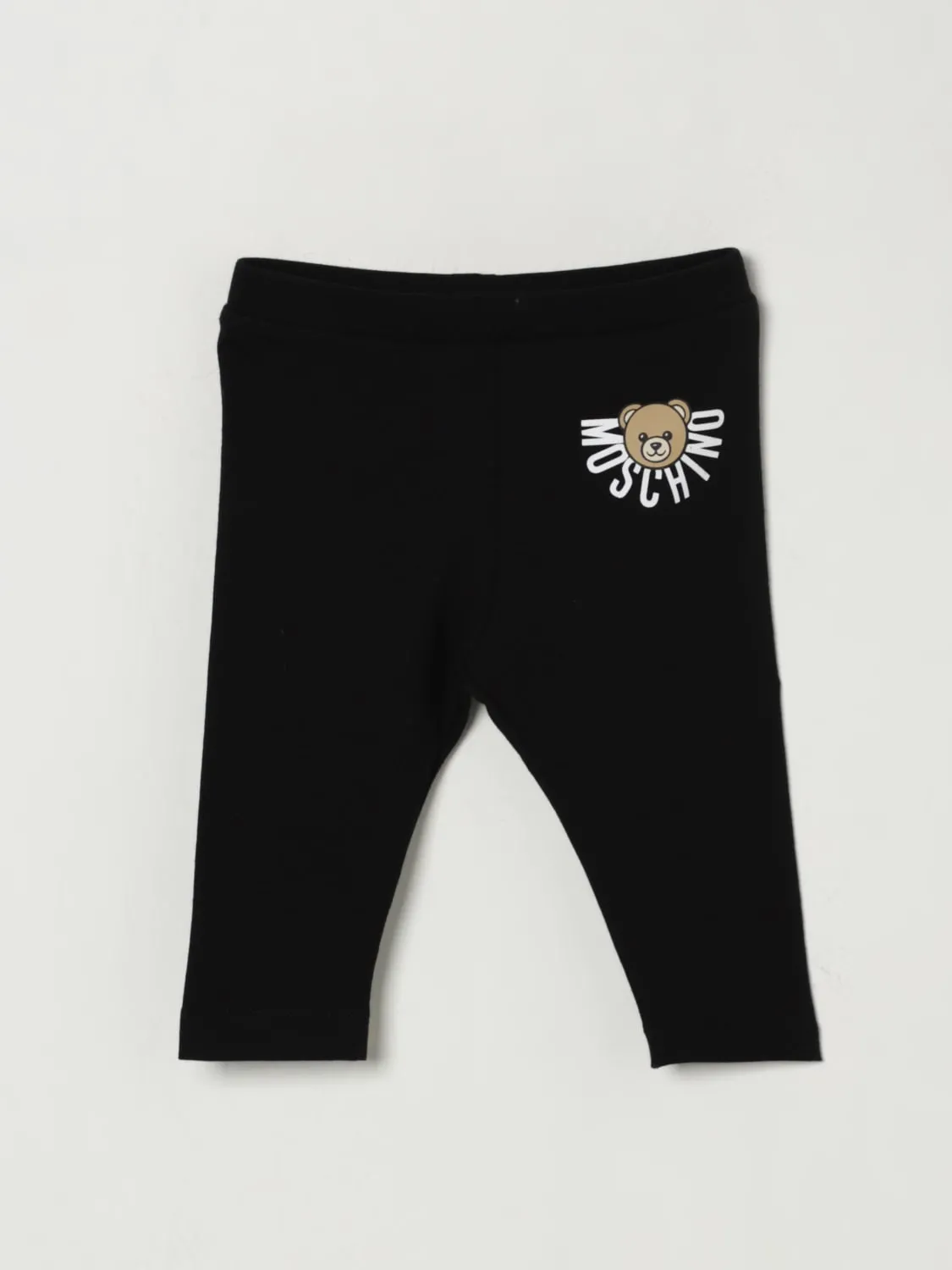 Leggings in cotone stretch Teddy Moschino