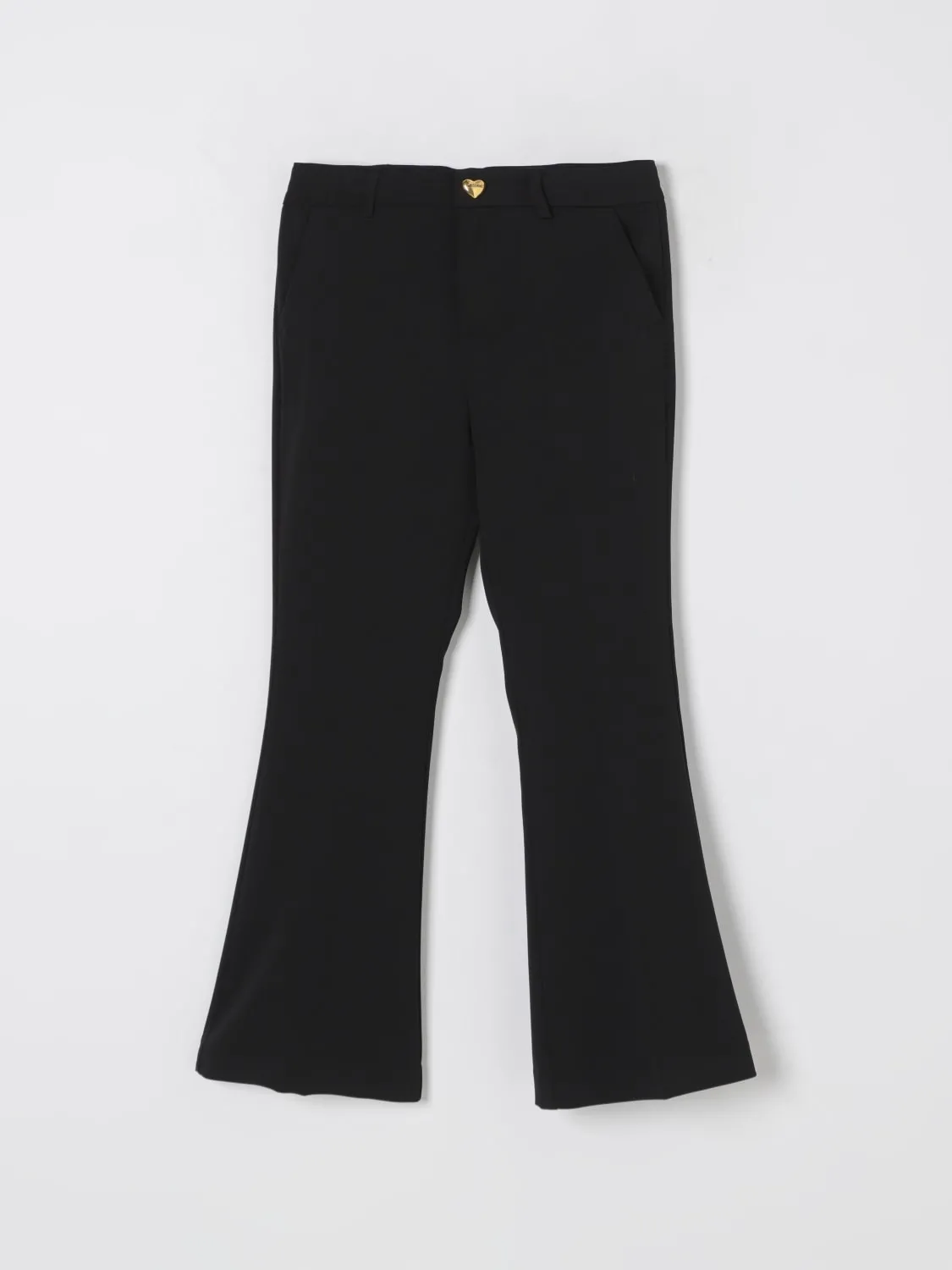 Pantalone in poliestere con logo Moschino