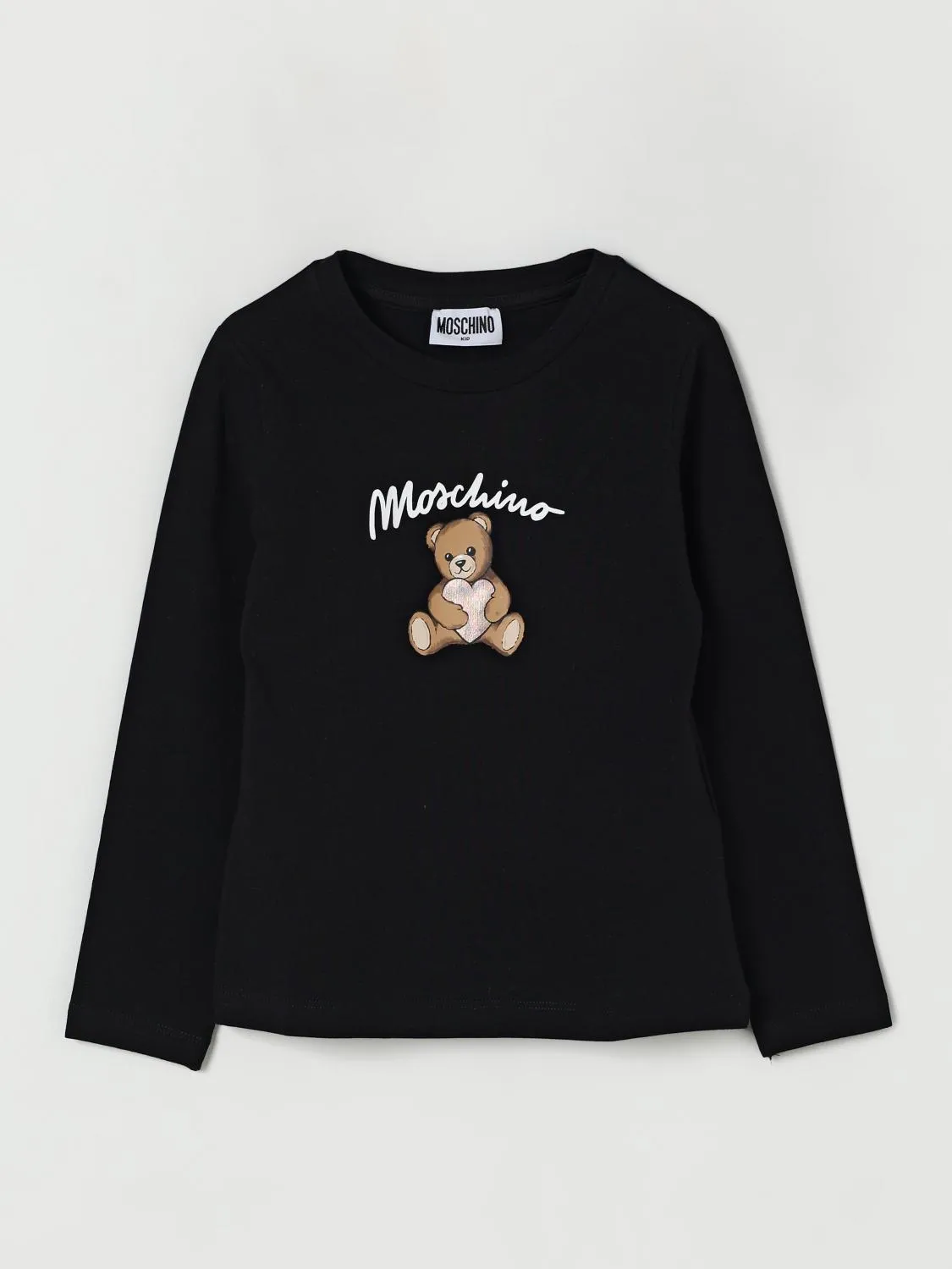 T-shirt in cotone Teddy Moschino
