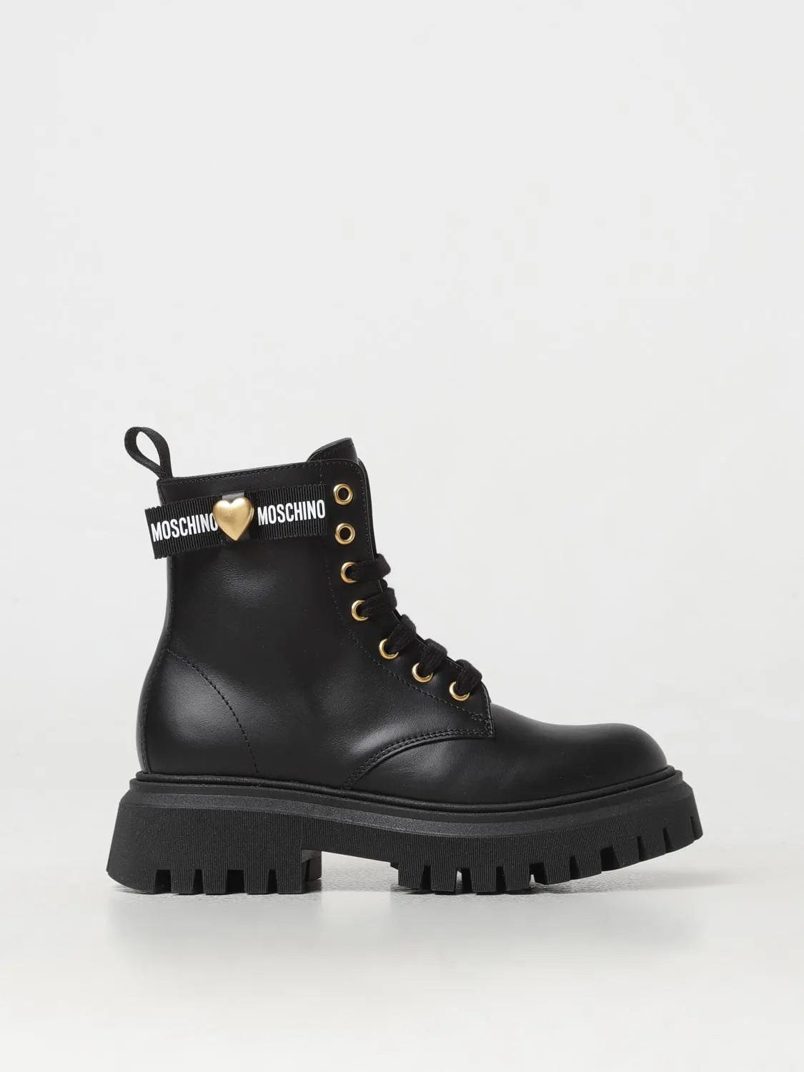 Stivaletto Moschino Teen in pelle