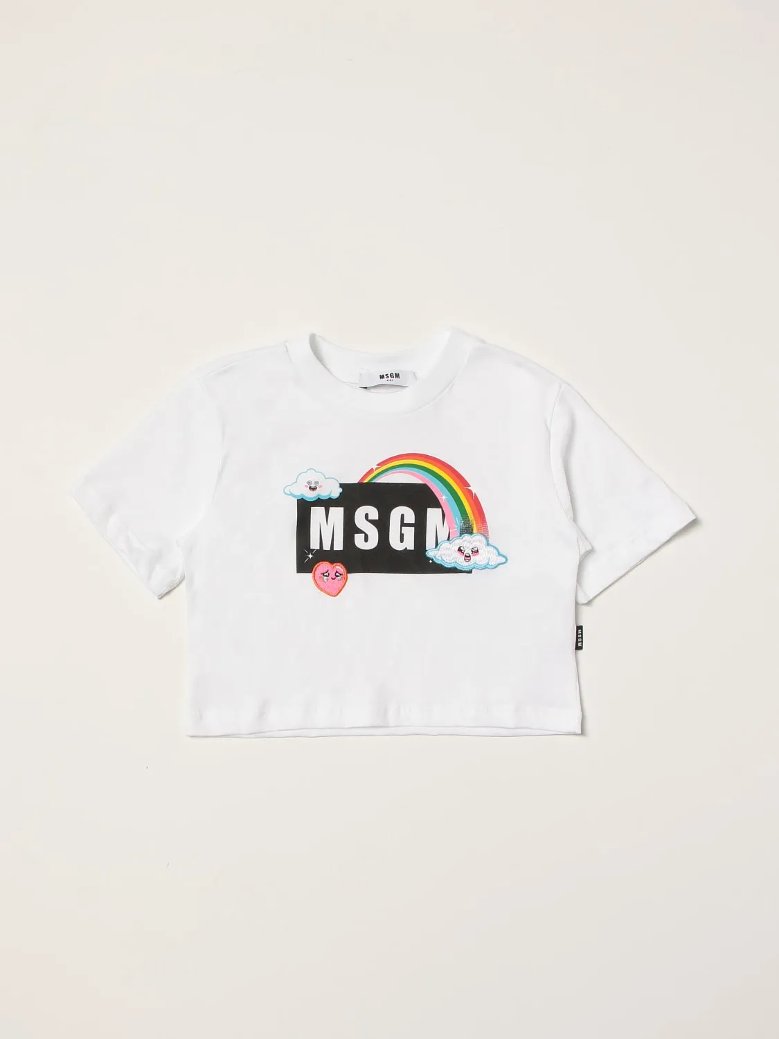 T-shirt MSGM Kids in cotone con logo