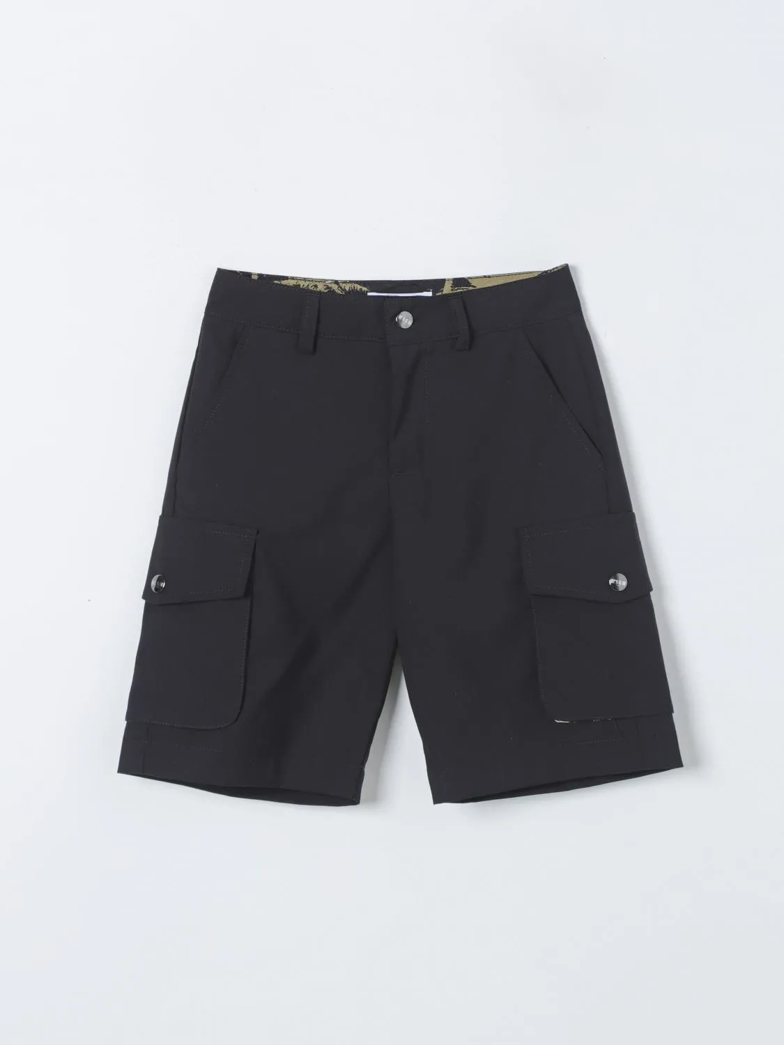 Bermuda Cargo MSGM Kids in misto viscosa