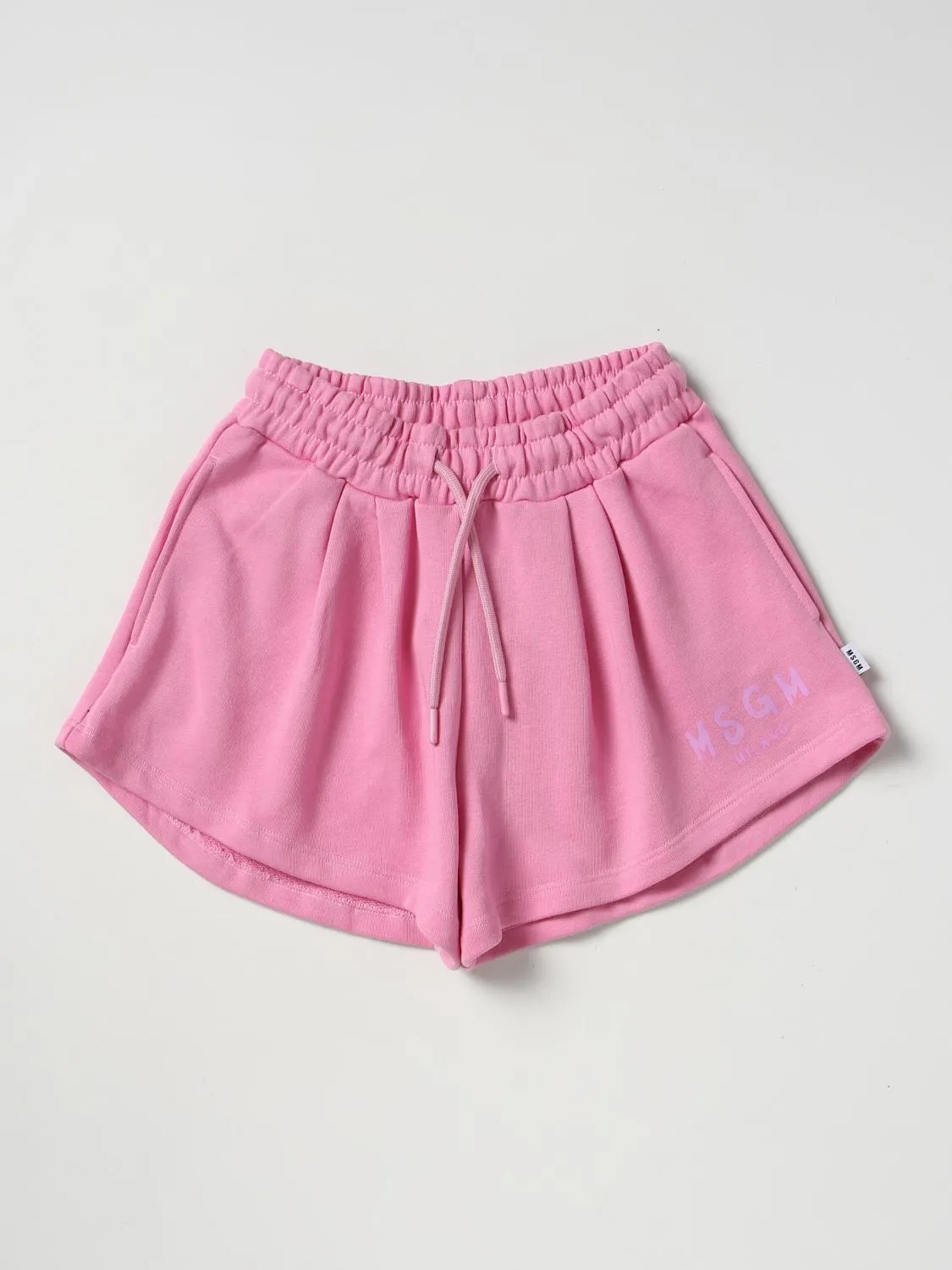 Pantaloncino MSGM Kids in cotone stretch