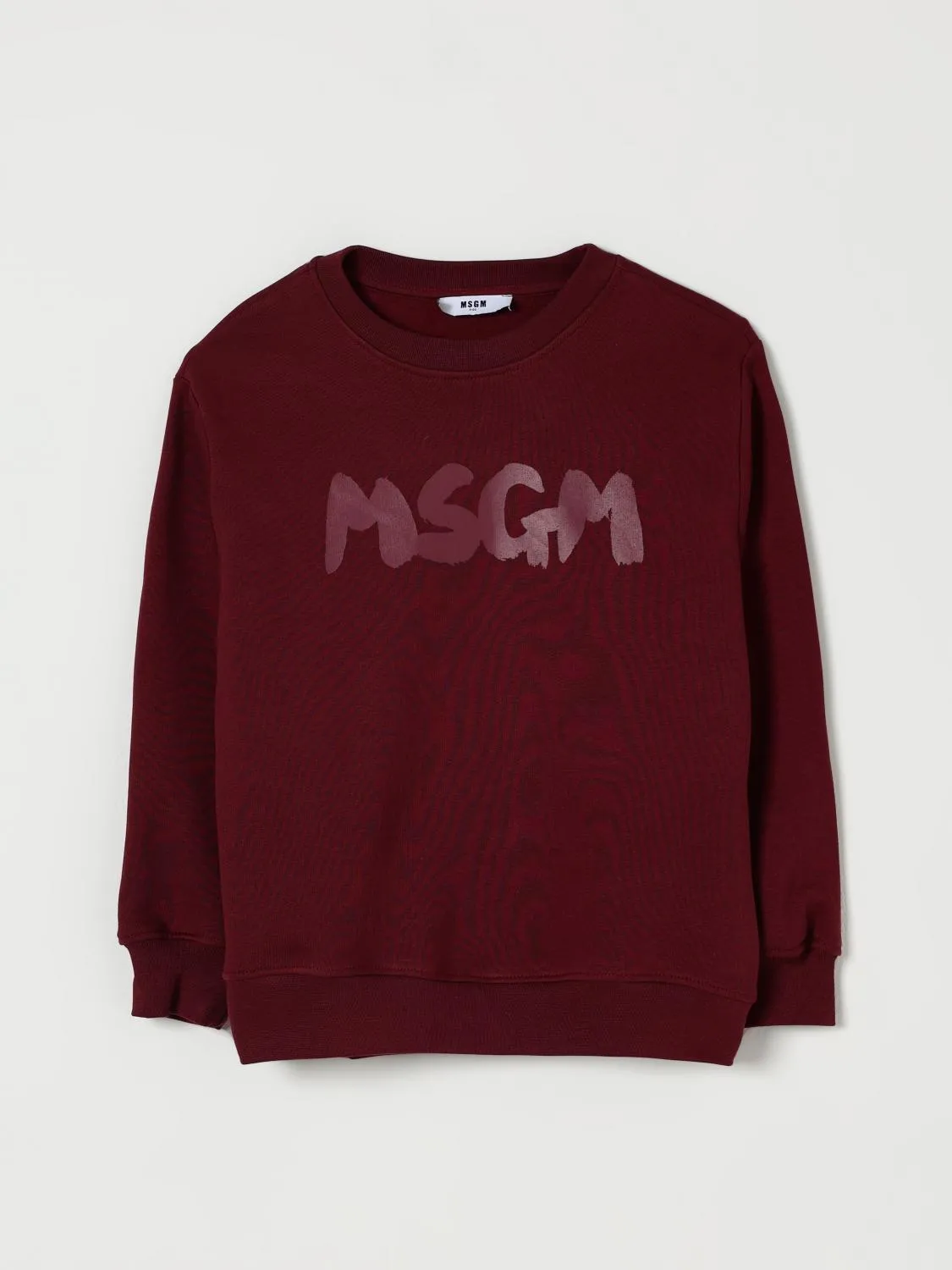 Felpa MSGM Kids in cotone con logo