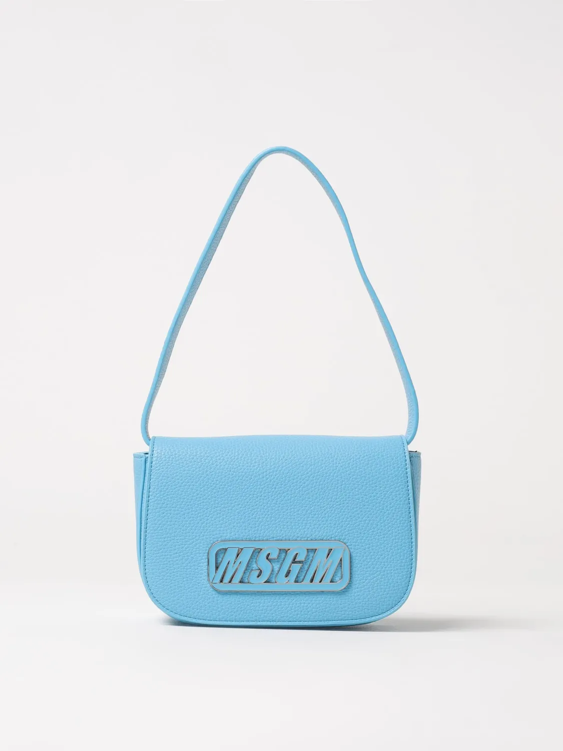 Borsa a spalla con maxi logo MSGM Kids
