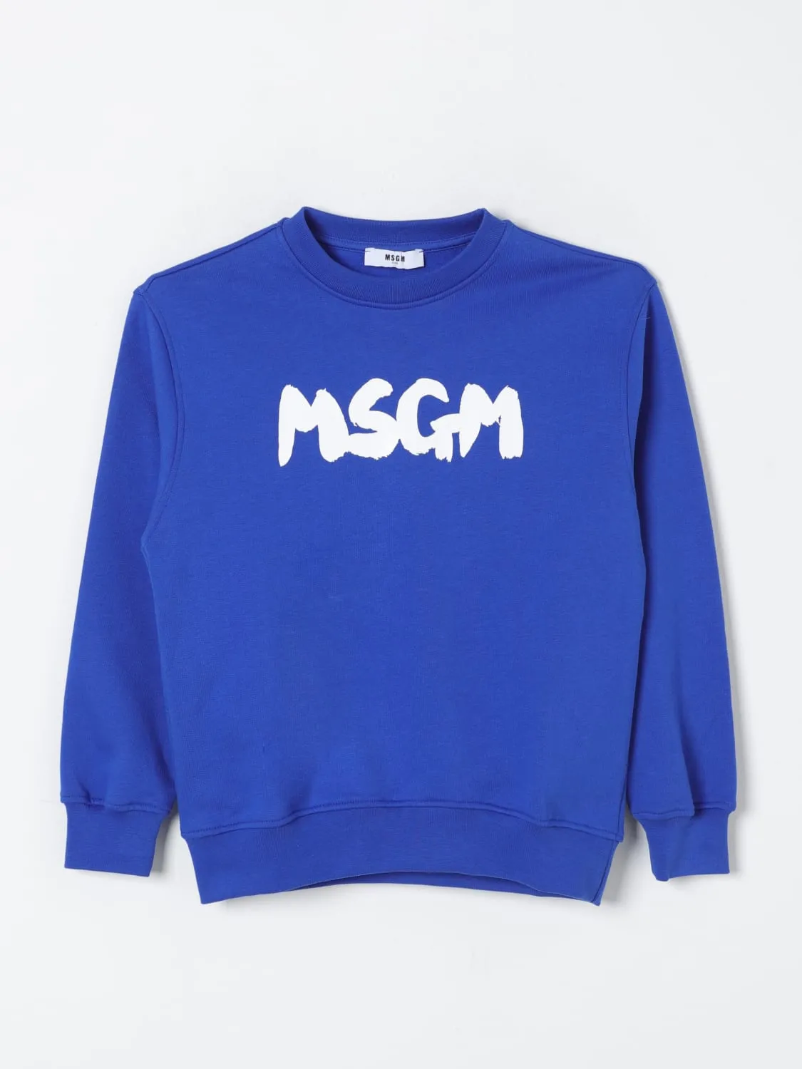 Felpa a girocollo MSGM Kids in cotone