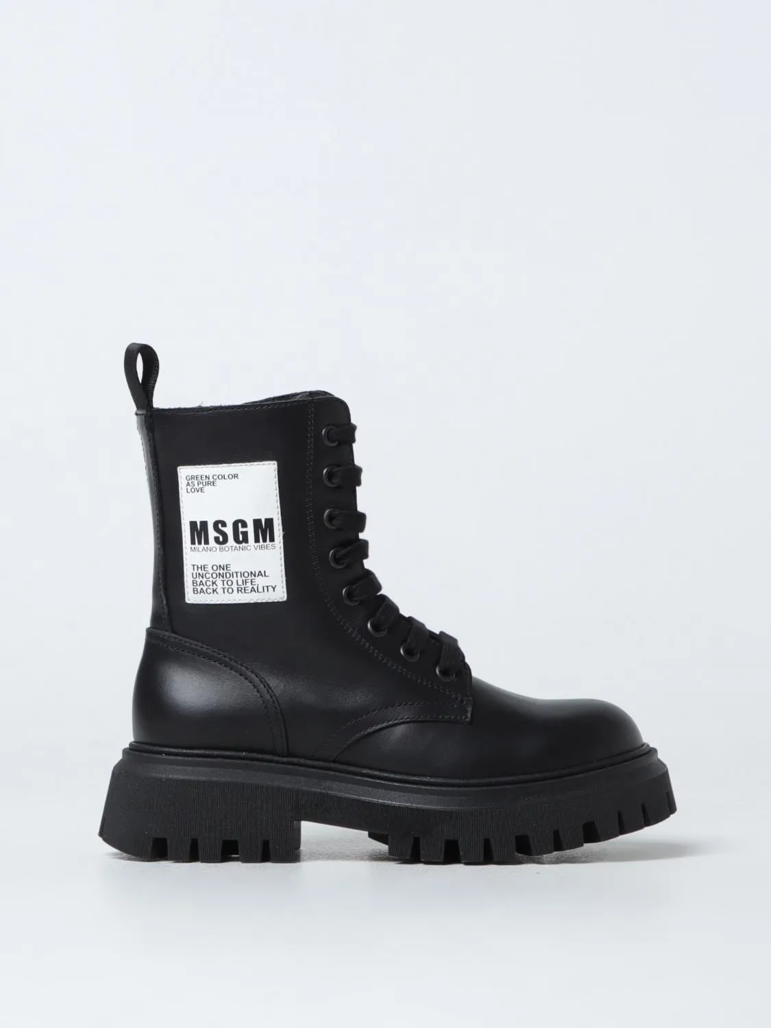 Stivaletto MSGM Kids in pelle