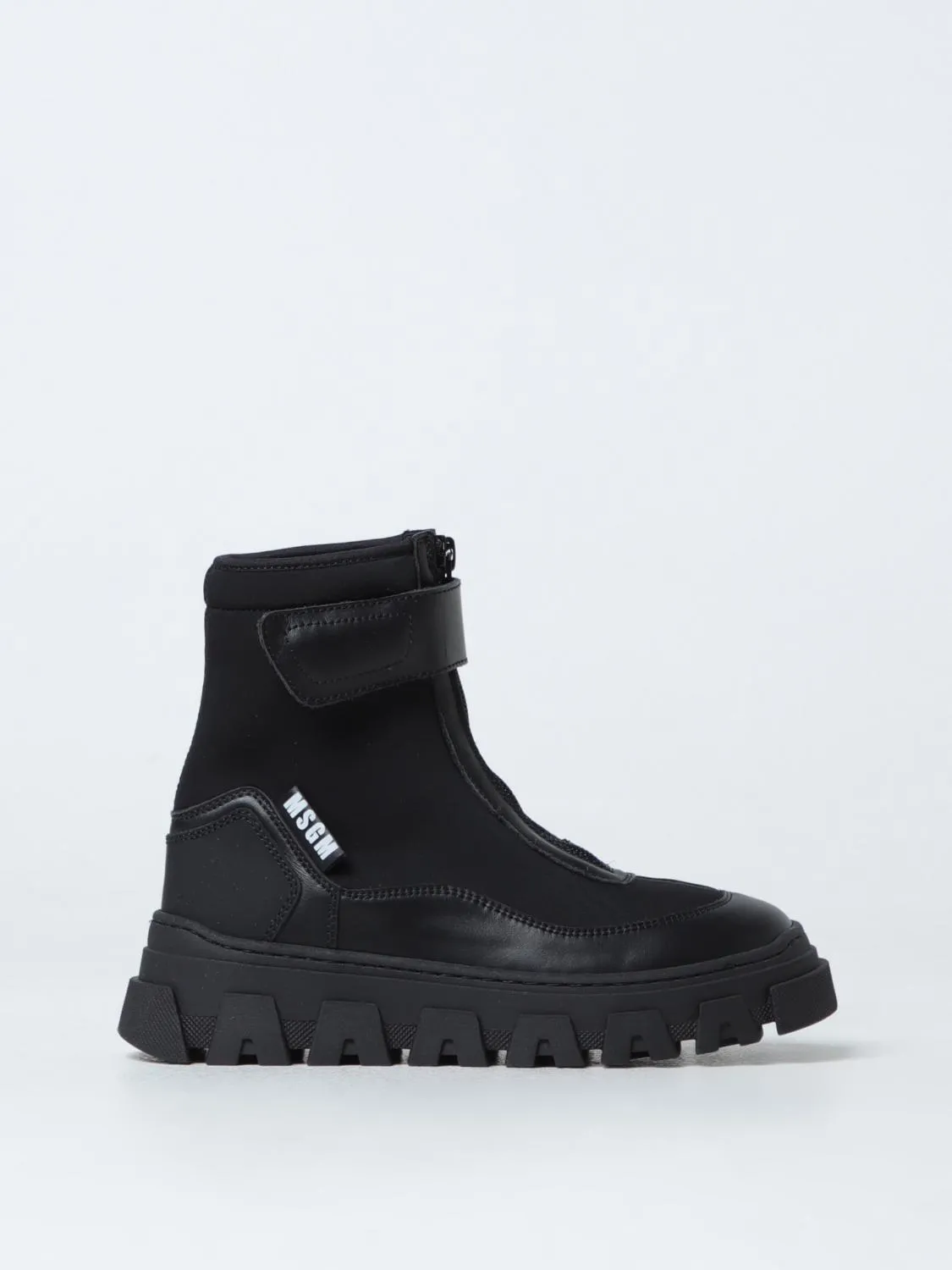 Stivaletto MSGM Kids in neoprene e pelle