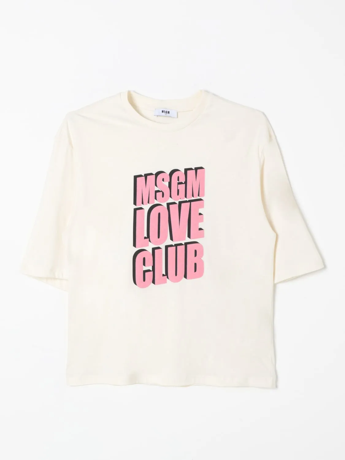 T-shirt in cotone MSGM Kids