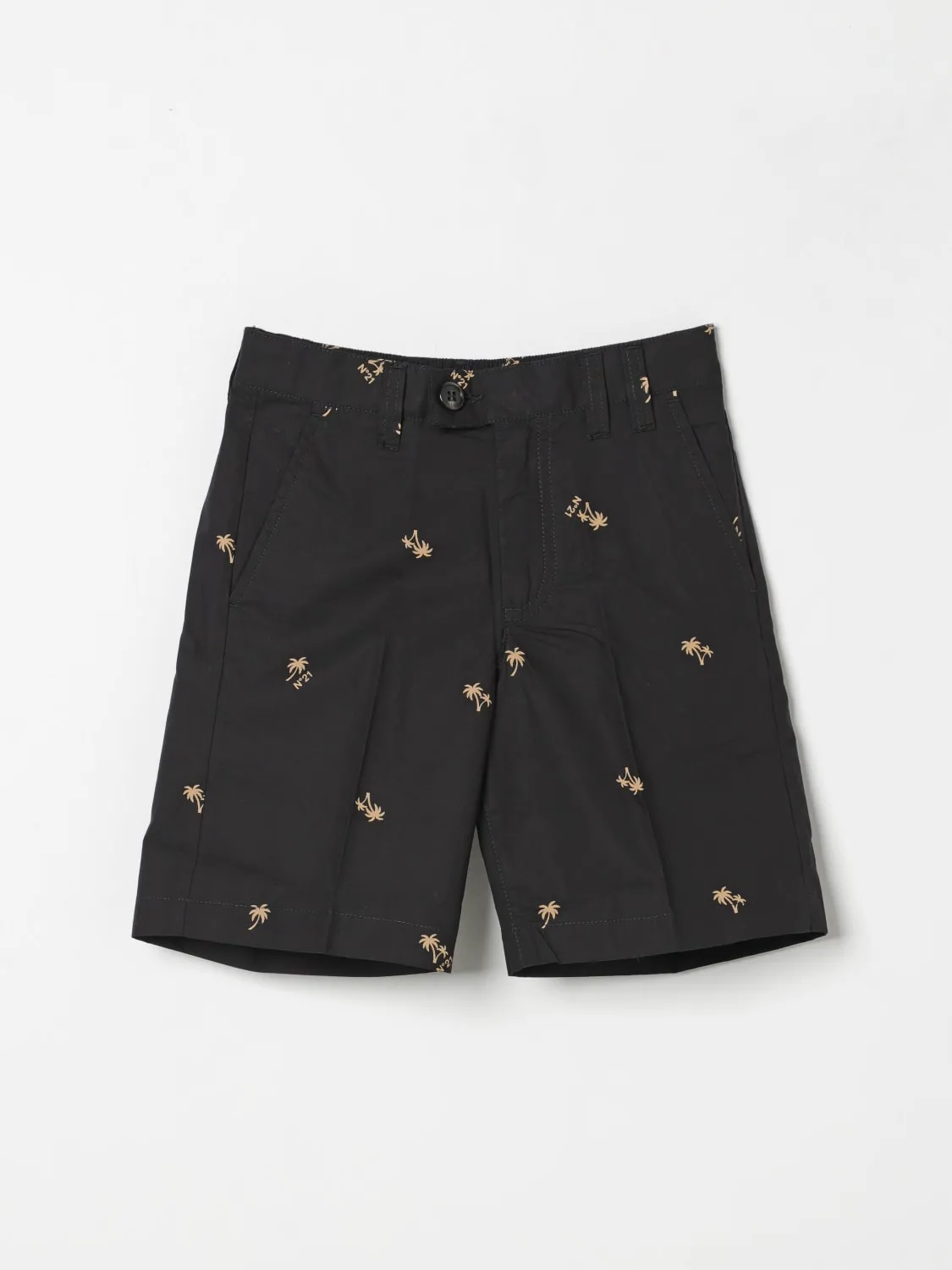 Pantaloncino in cotone ricamato N° 21