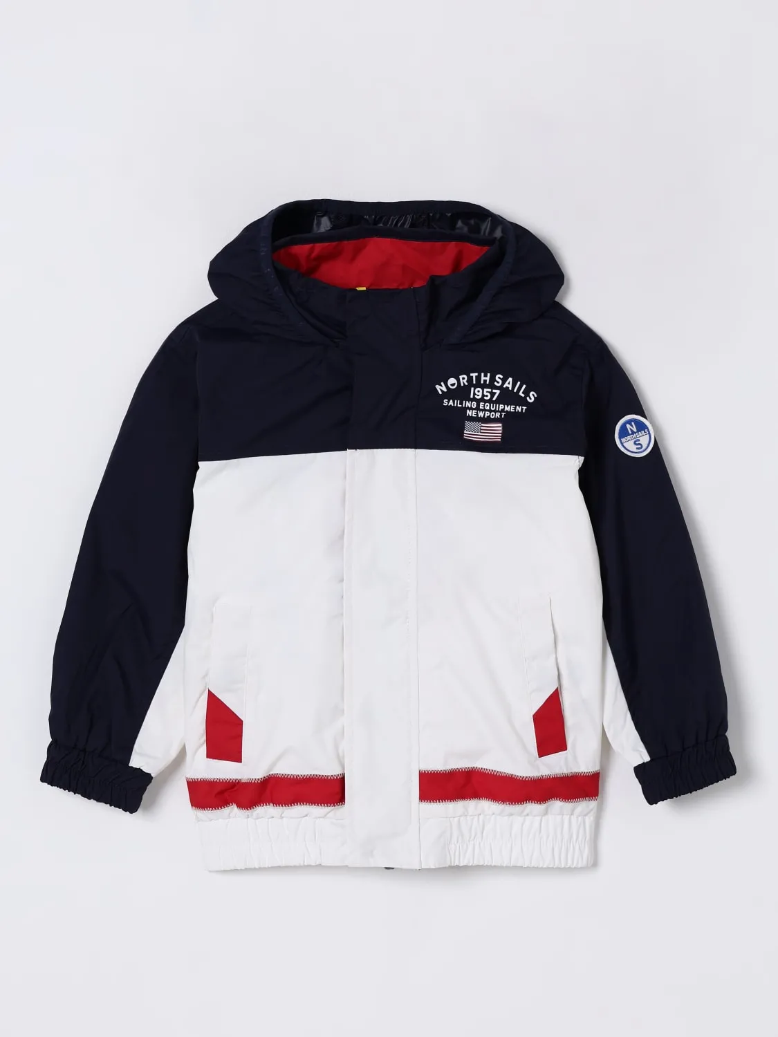 Giacca con cappuccio in poliammide North Sails