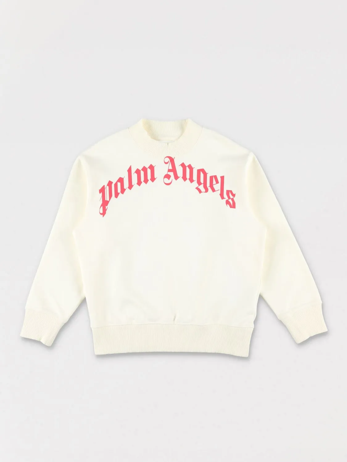 Felpa a girocollo con maxi logo Palm Angels