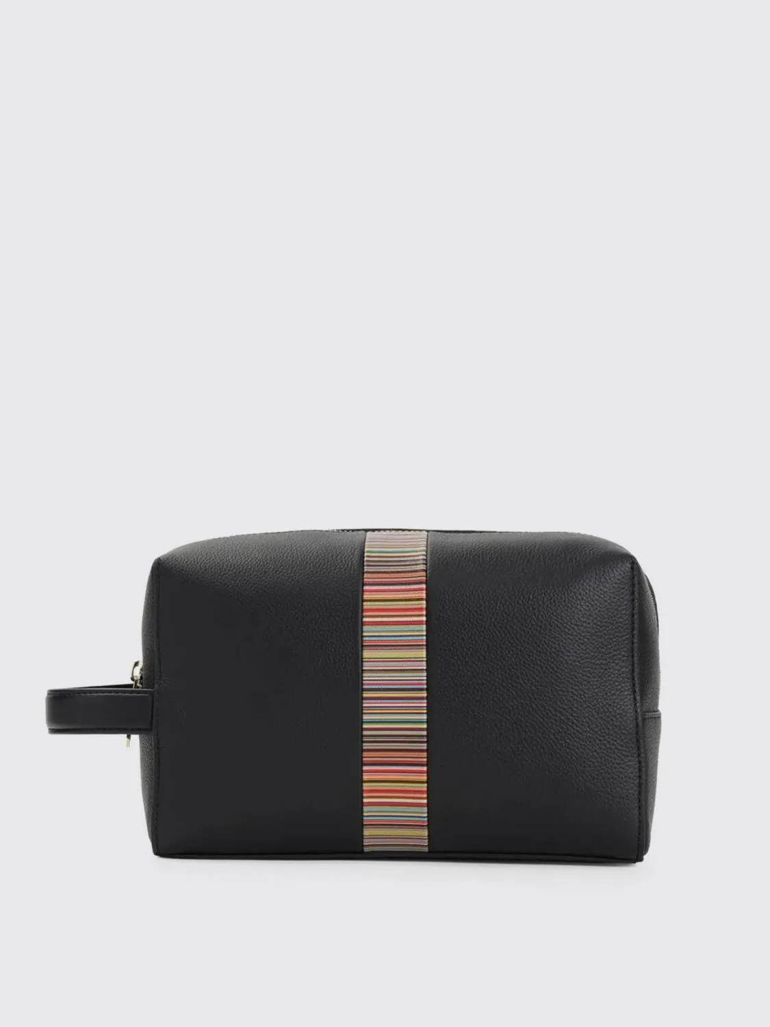 Beauty case Signature Stripe Paul Smith in pelle a grana