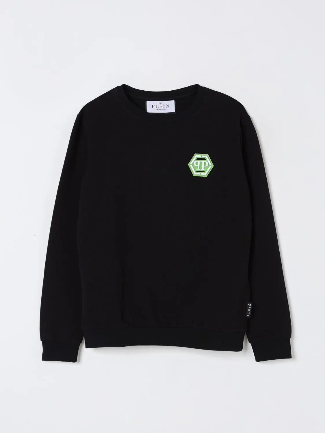 Felpa a girocollo con monogramma PP Philipp Plein