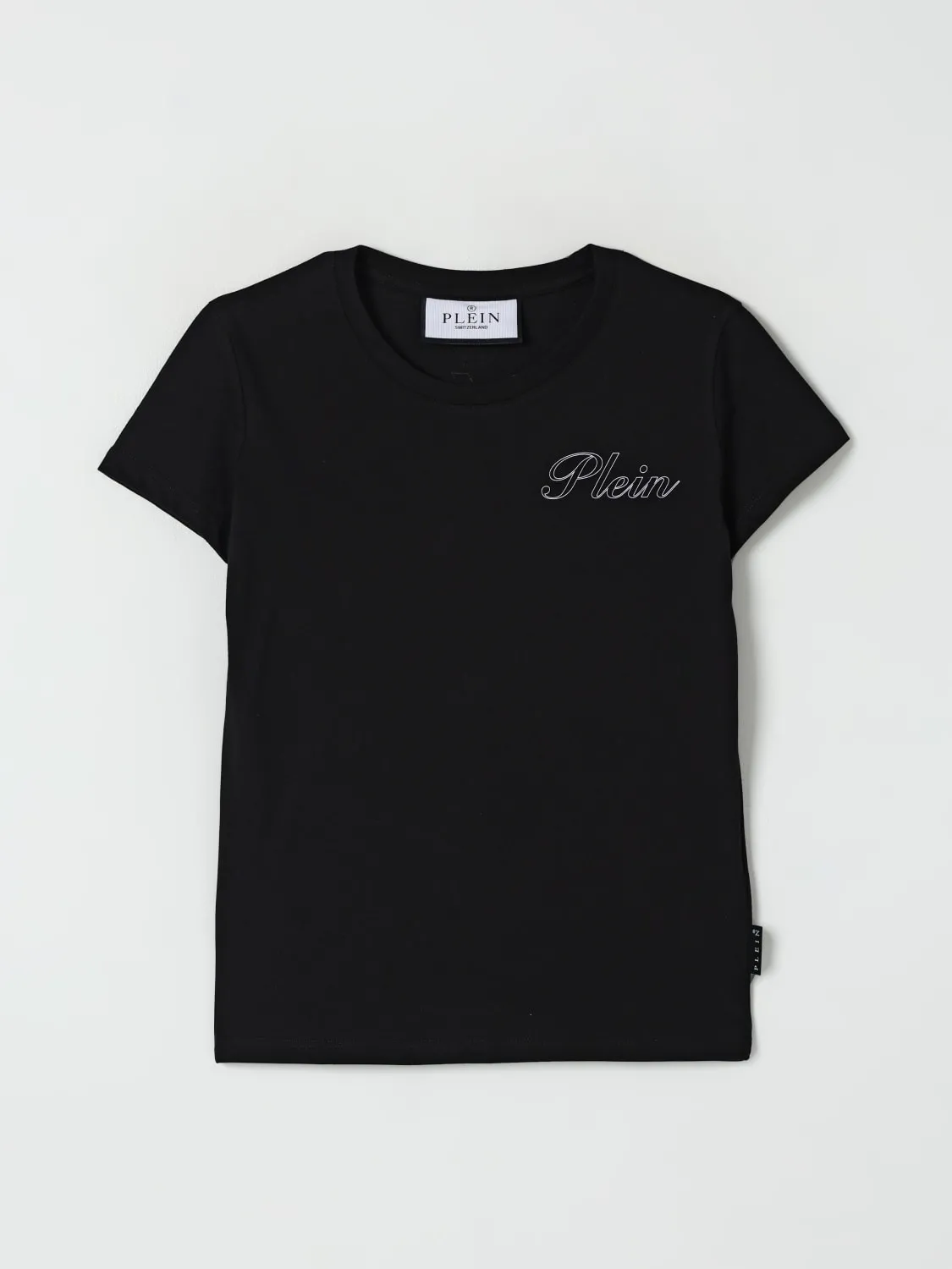 T-shirt in cotone con logo Philipp Plein