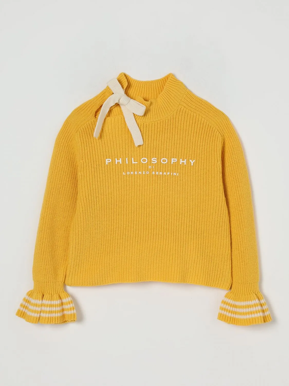 Maglia a collo alto con logo Philosophy Di Lorenzo Serafini