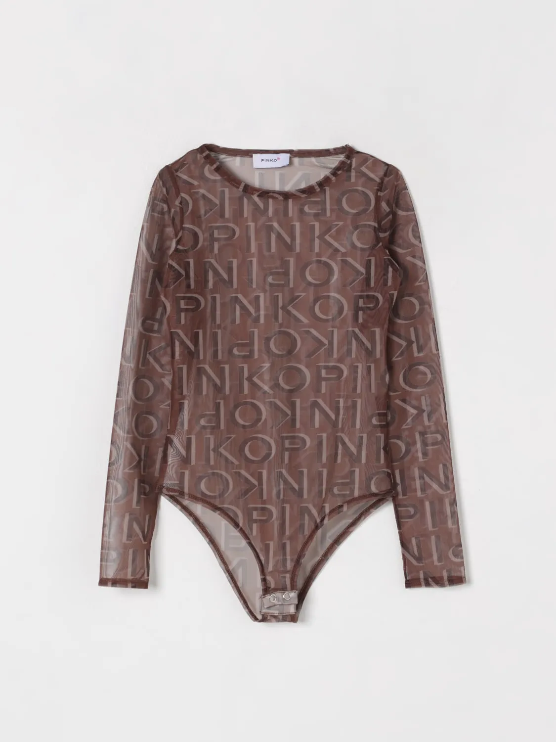 Body logato Pinko in poliestere