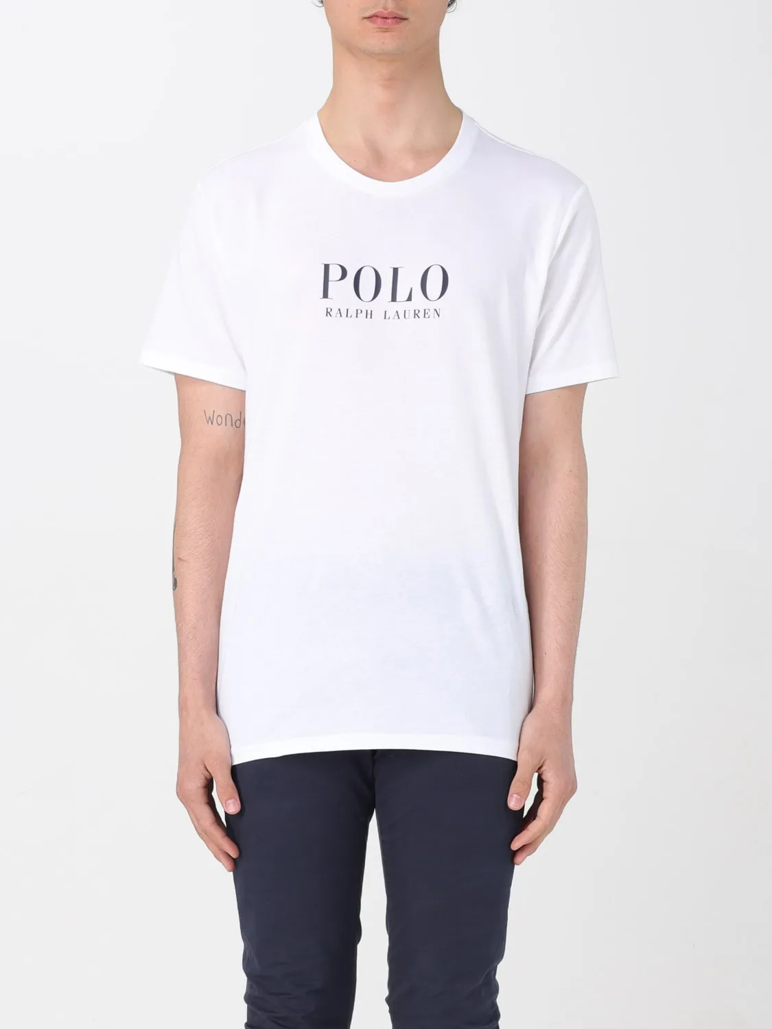 T-shirt da notte Polo Ralph Lauren in jersey di cotone