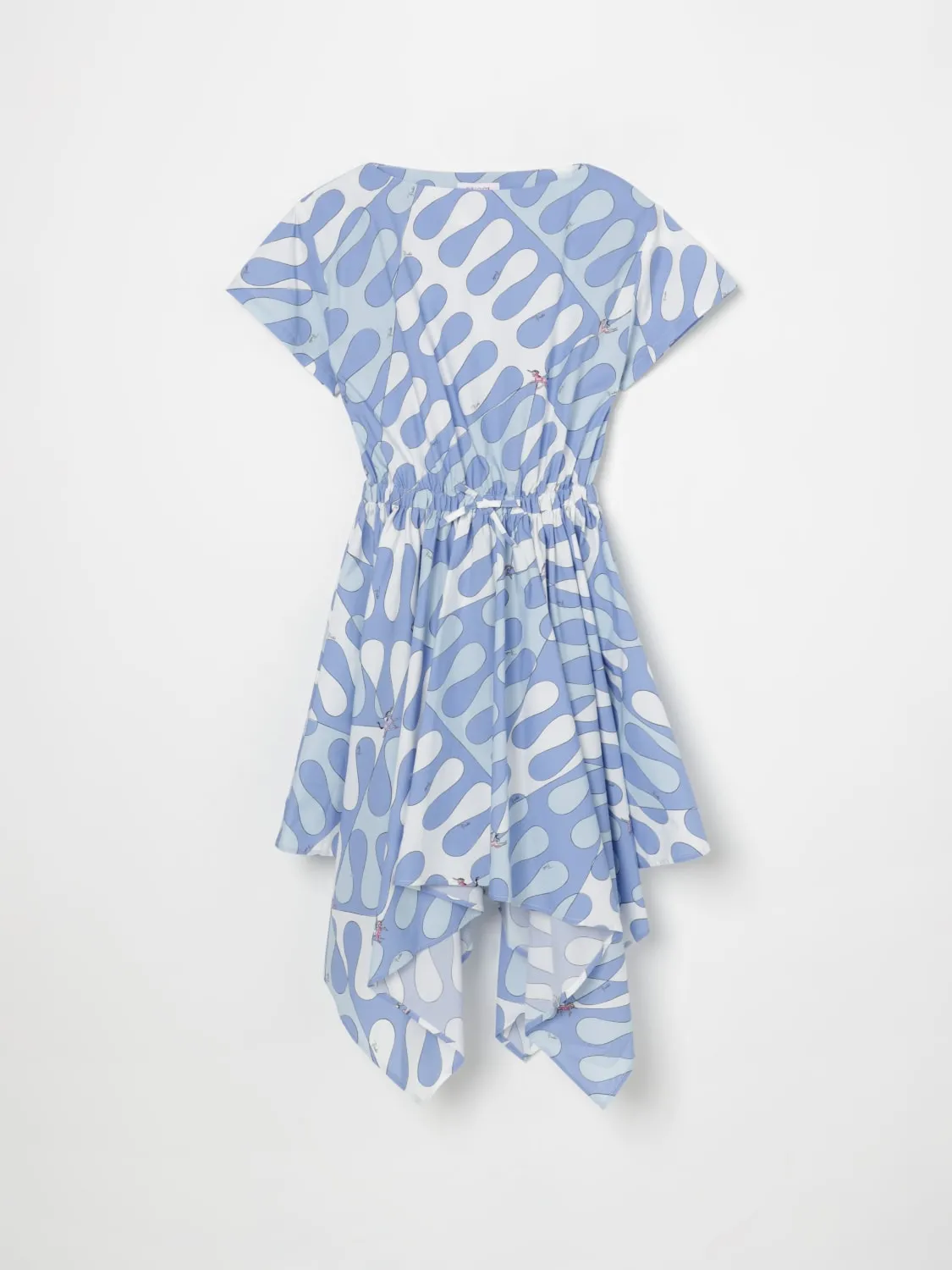 Abito stampato e asimmetrico Pucci