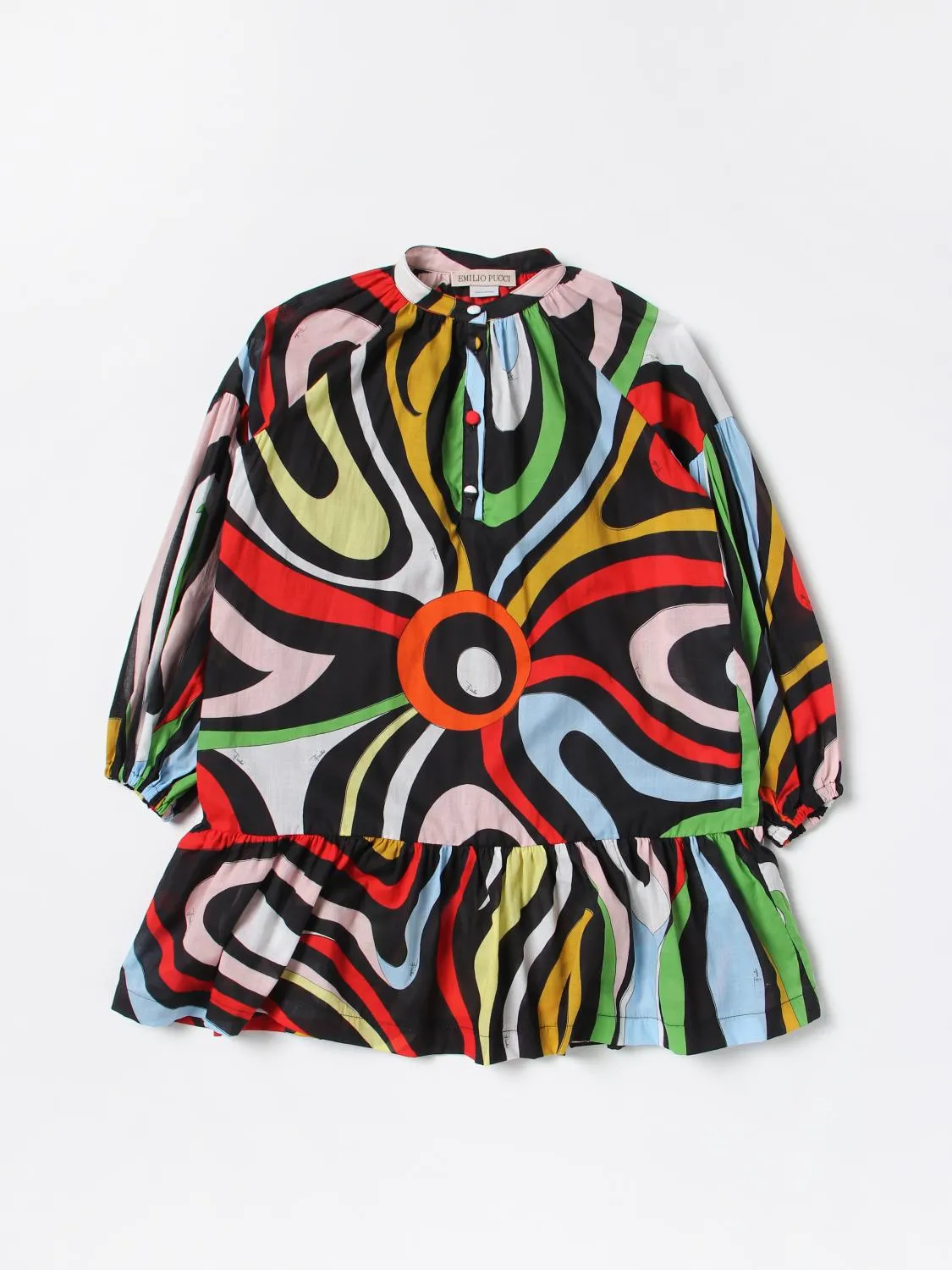 Abito in cotone stampato Pucci