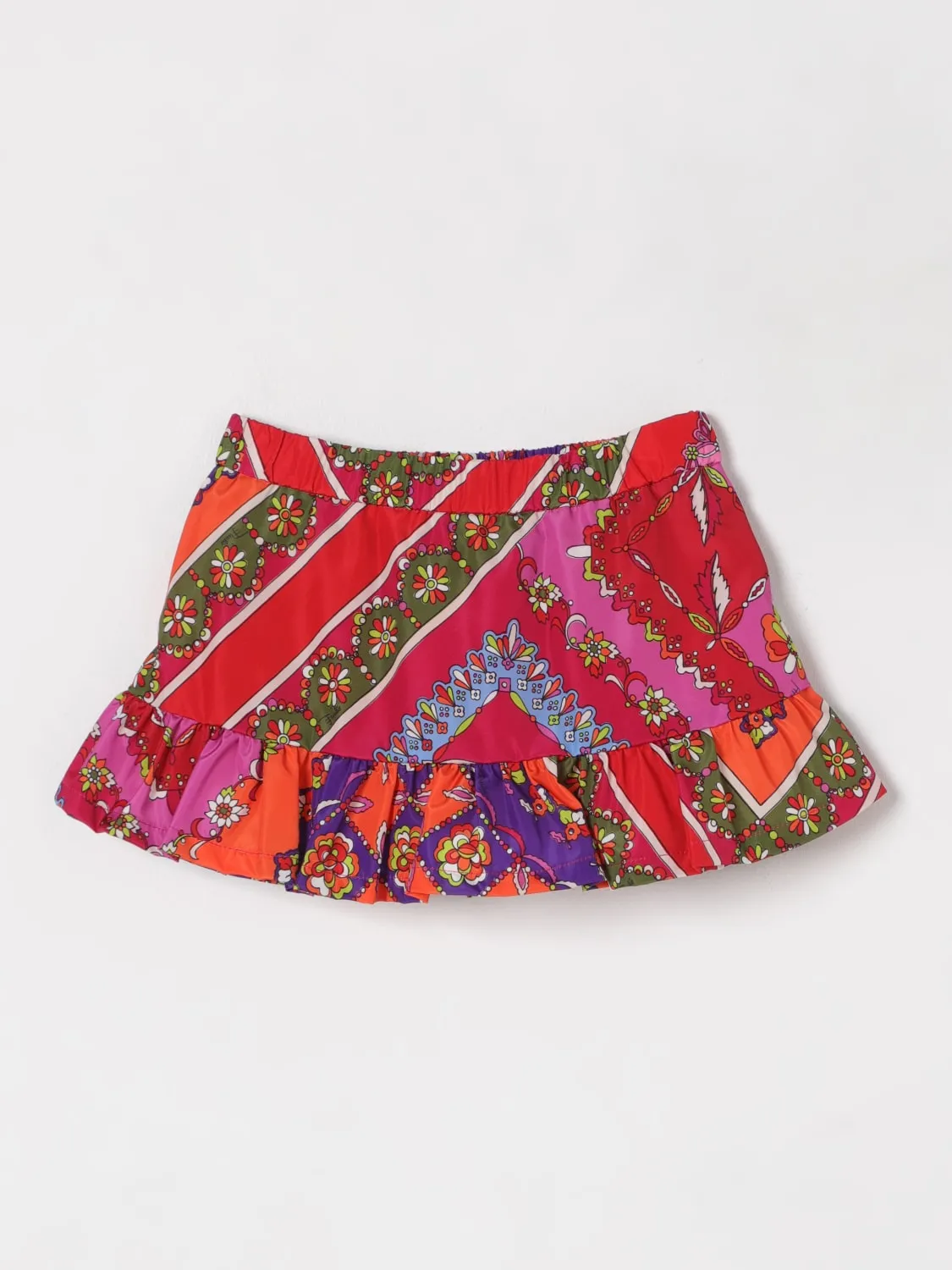 Gonna in poliestere stampata Pucci