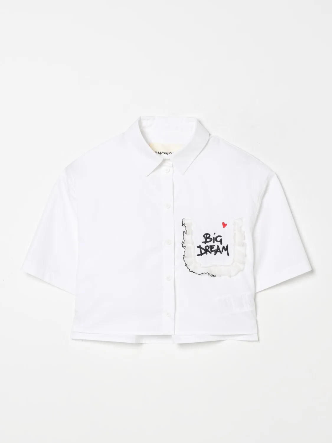 Camicia in cotone con fiocchi Simonetta