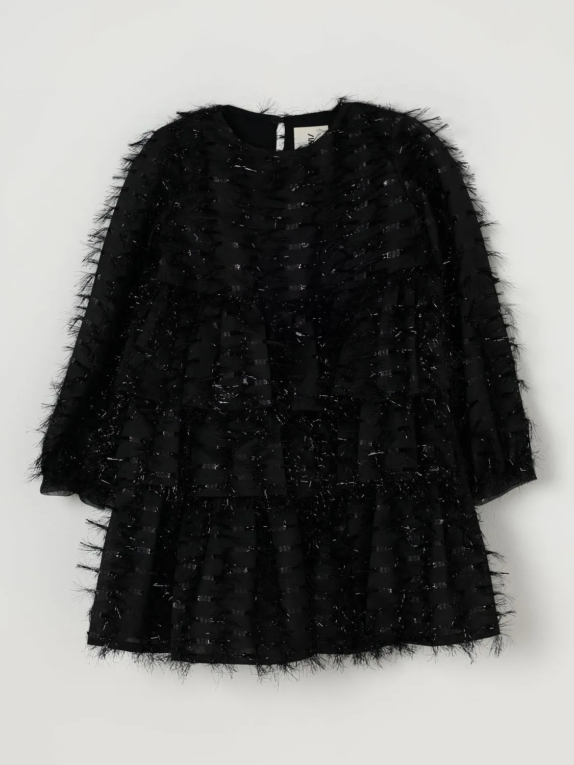 Abito Simonetta in crêpe lurex