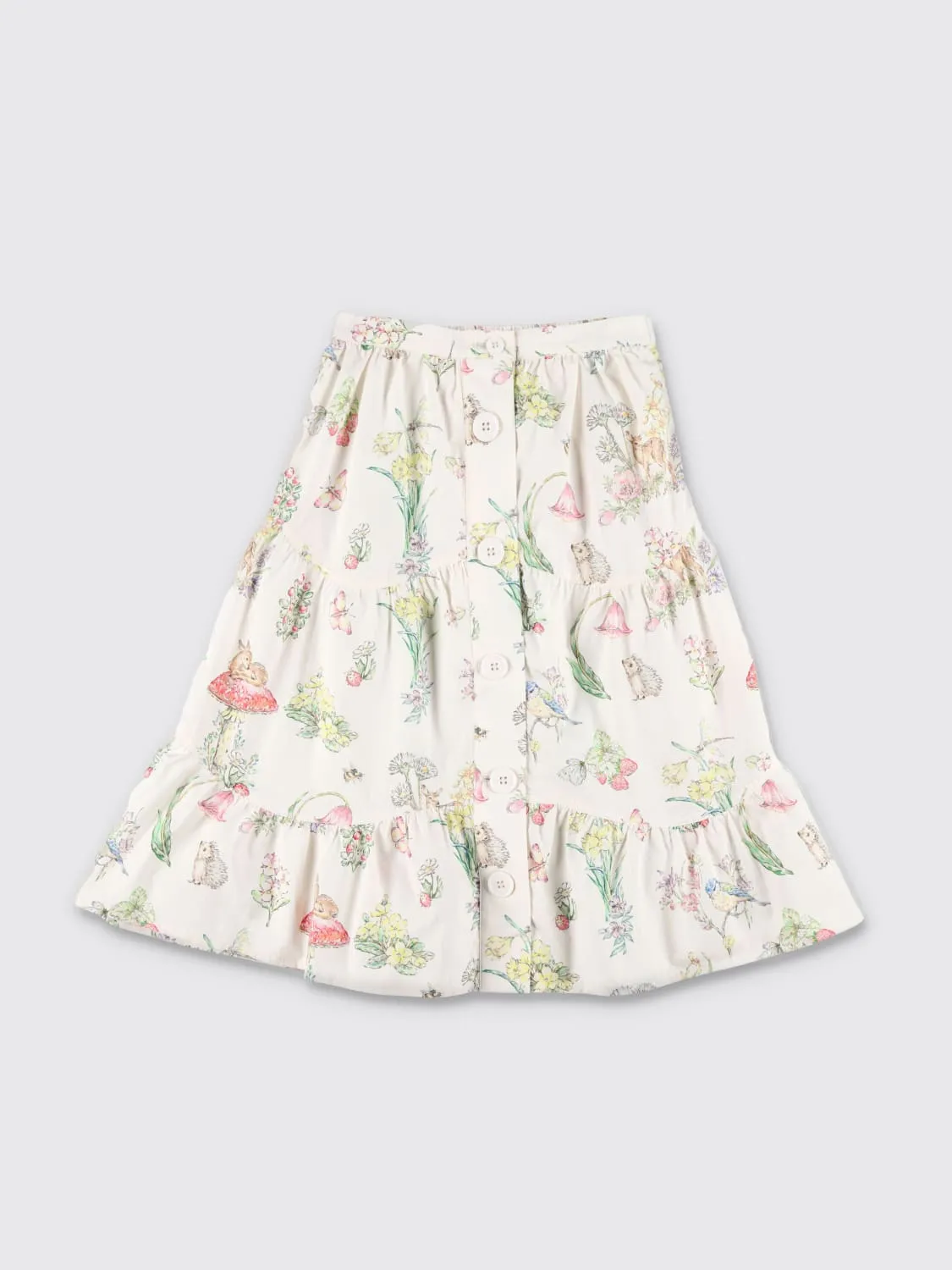Gonna in cotone Stella McCartney Kids