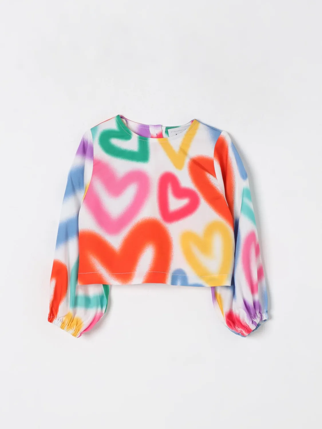 Top stampato Stella McCartney Kids in cotone