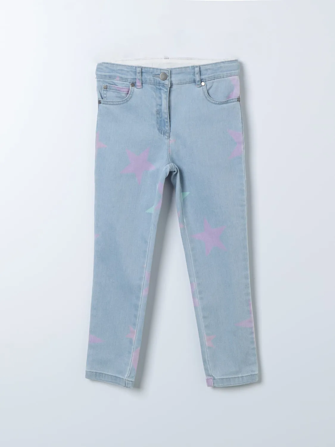 Jeans con stampa stelle Stella McCartney Kids