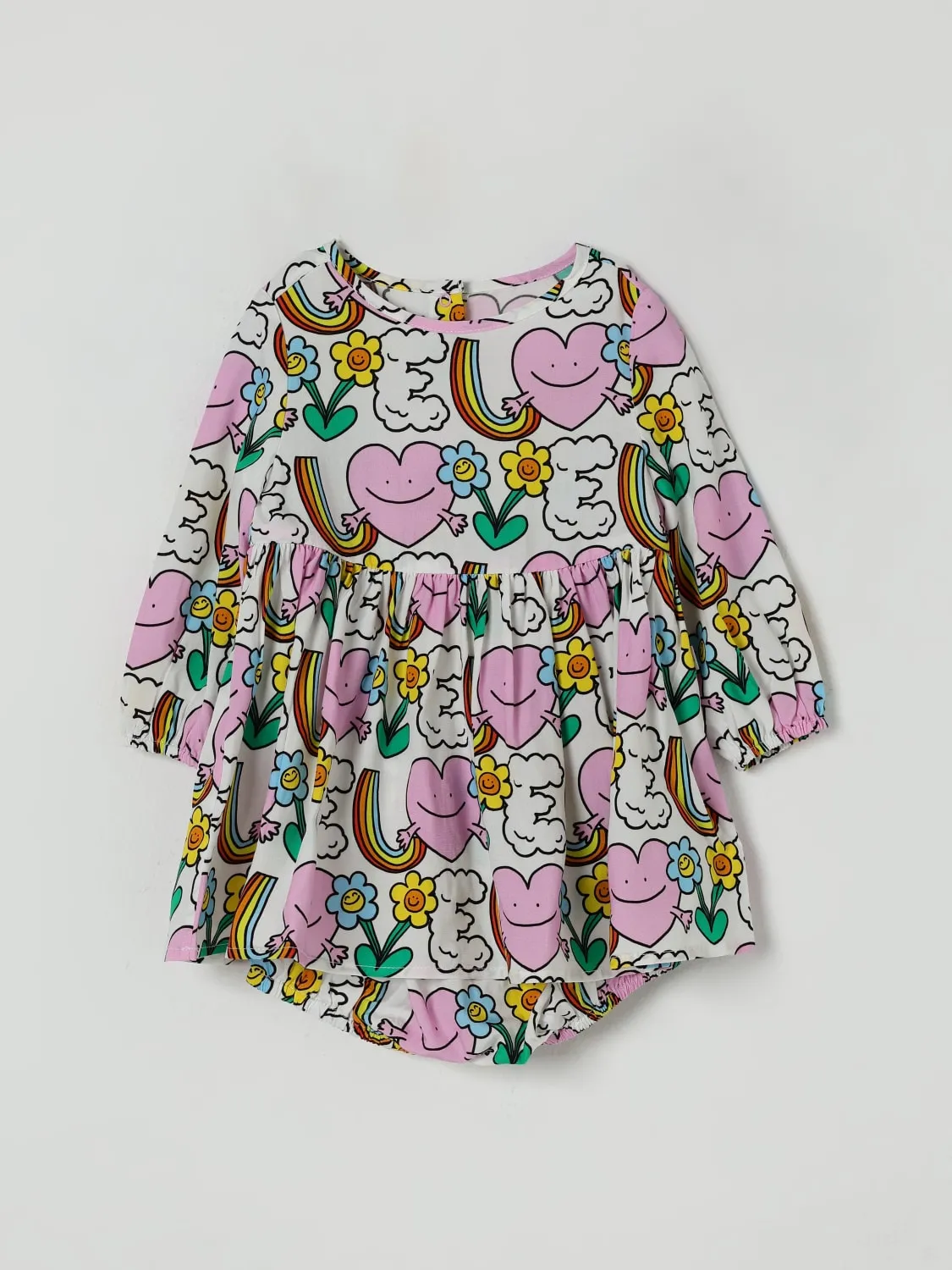 Abito in misto viscosa Stella McCartney Kids