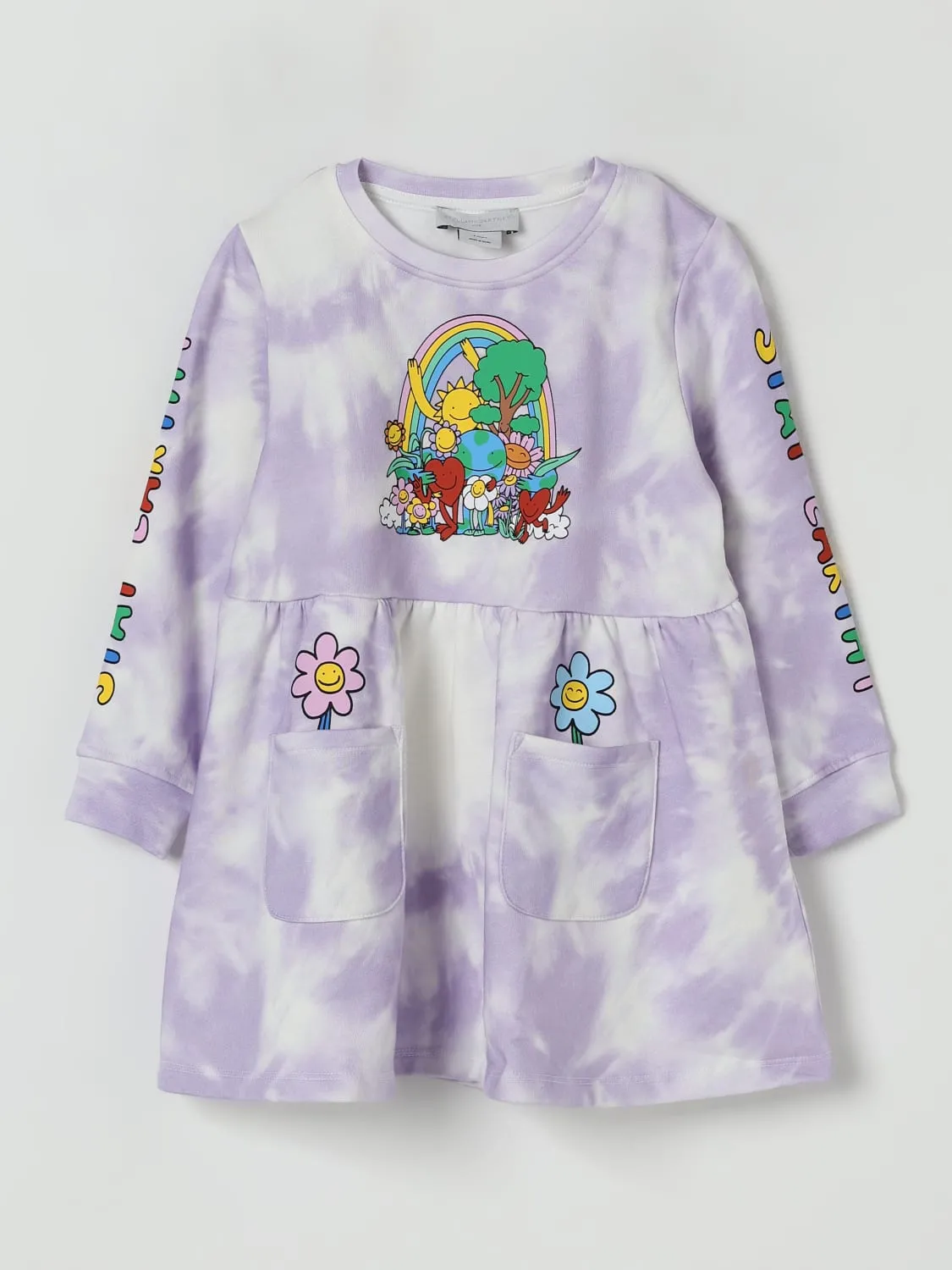 Abito a felpa stampata Stella McCartney Kids