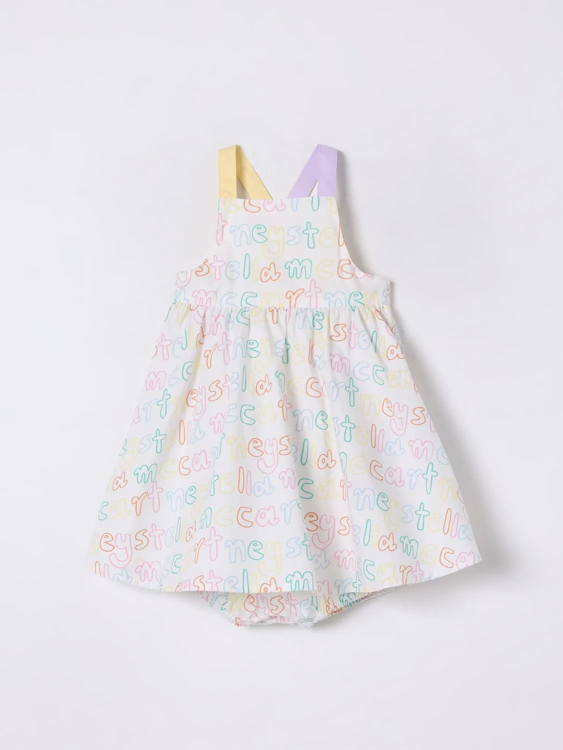 Abito con bloomers Stella McCartney Kids in cotone con logo
