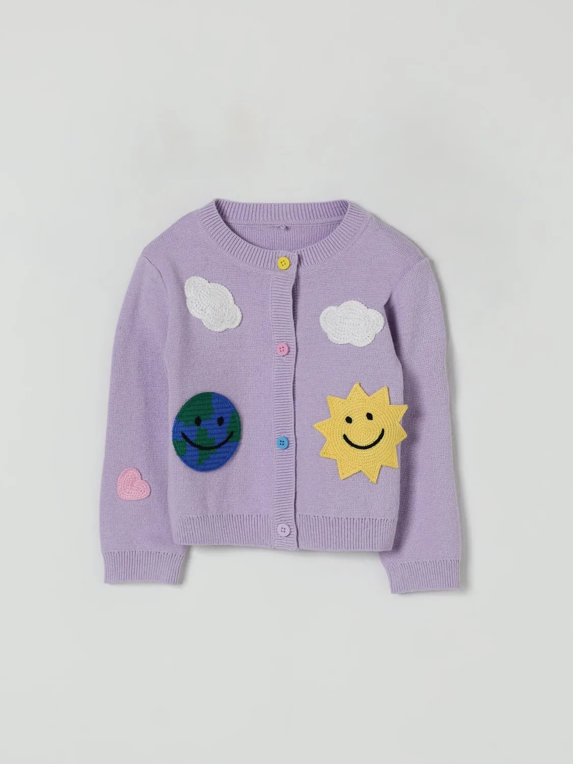Cardigan in misto lana Stella McCartney Kids