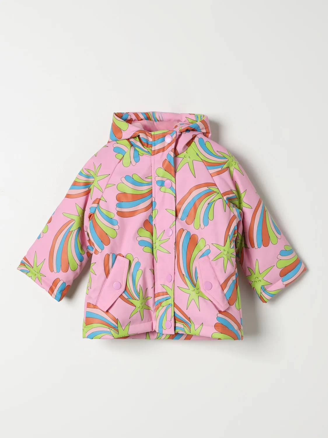 Giubbotto Stella McCartney Kids in nylon stampato