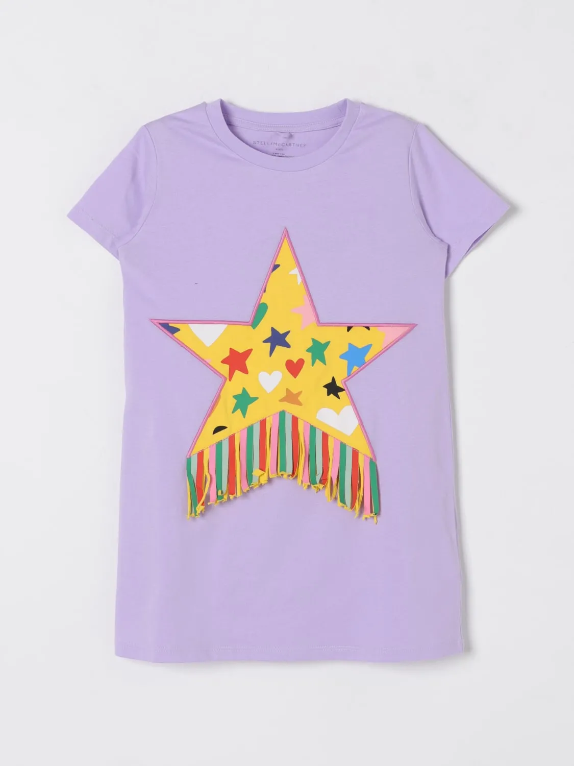 Abito a t-shirt Stella McCartney Kids con stella