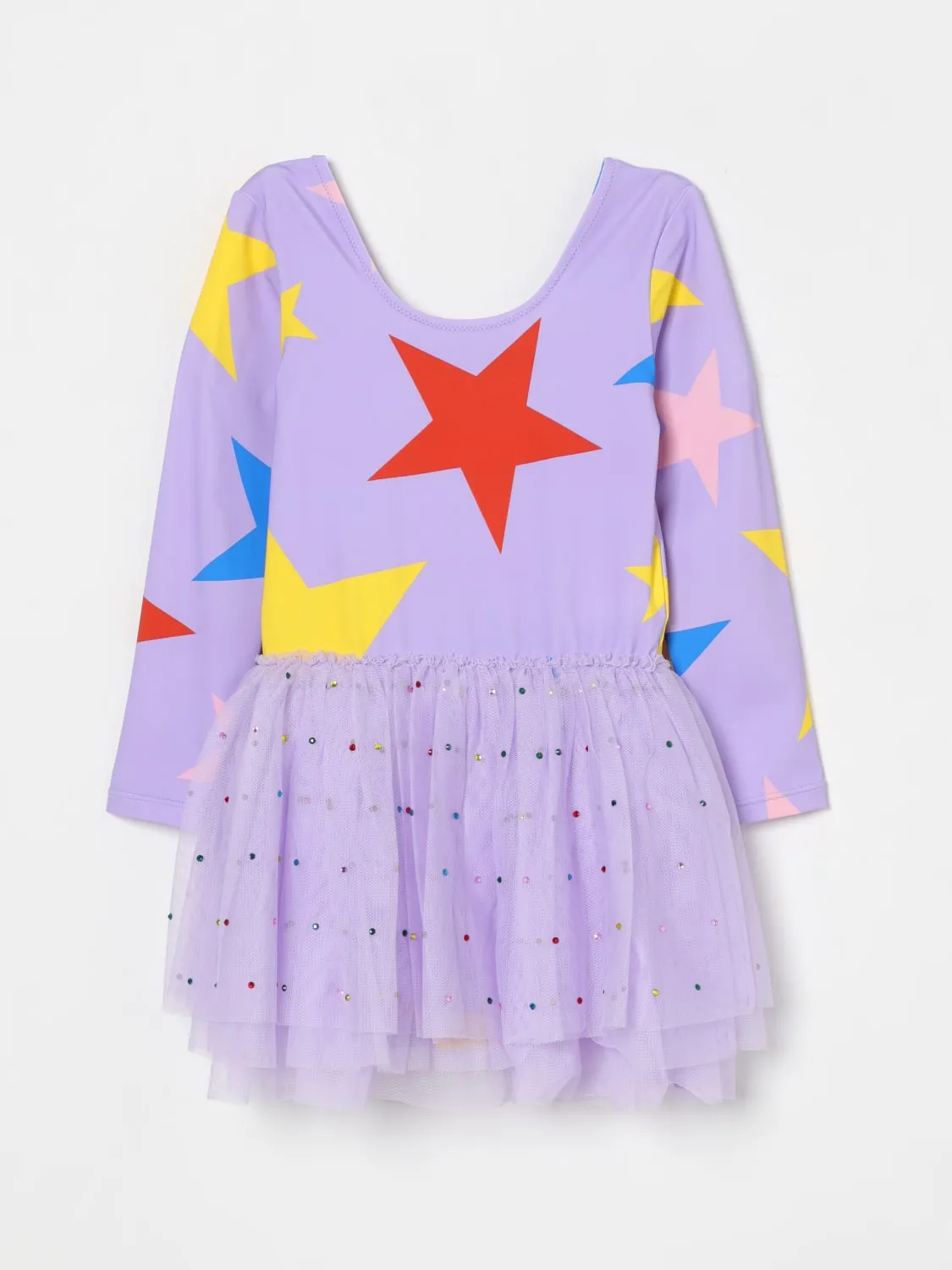 Abito con gonna in tulle Stella McCartney Kids