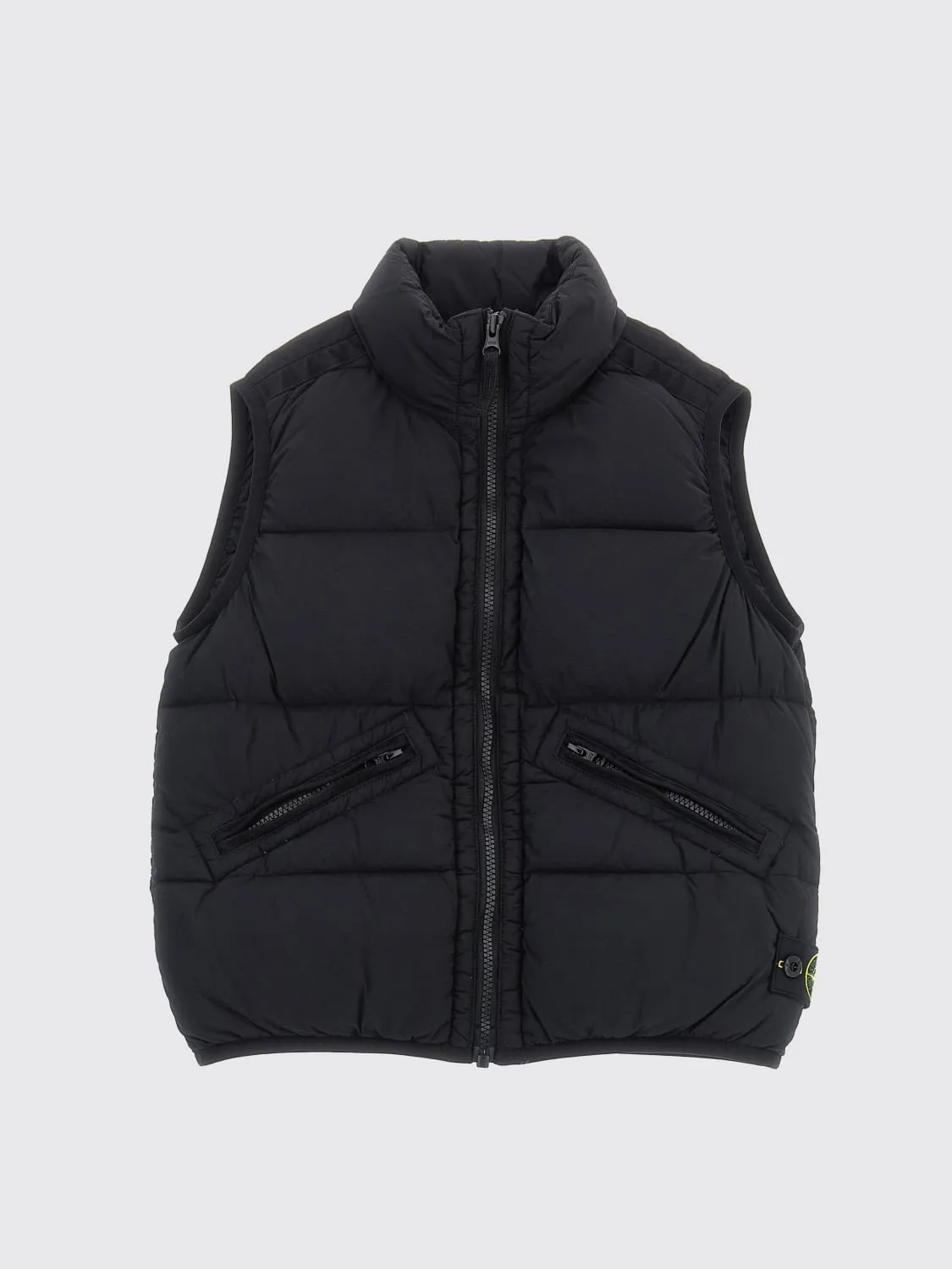 Gilet in nylon imbottito Stone Island Junior
