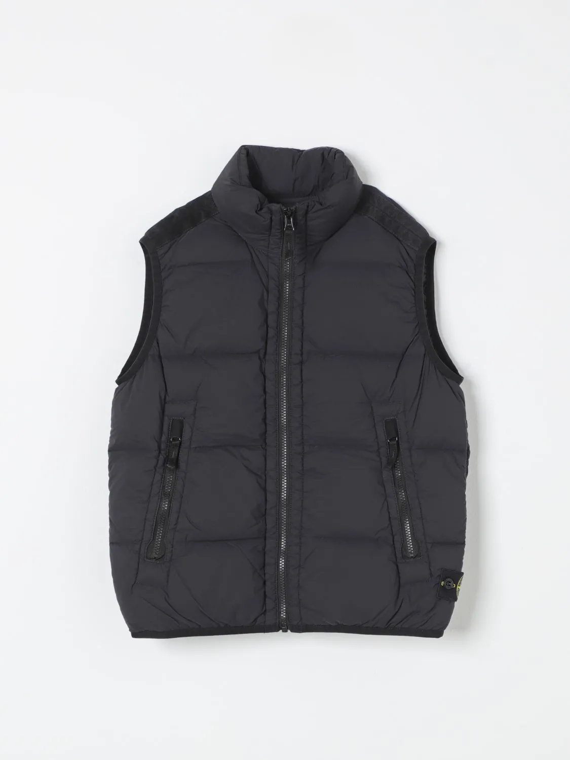 Piumino a gilet Stone Island Junior