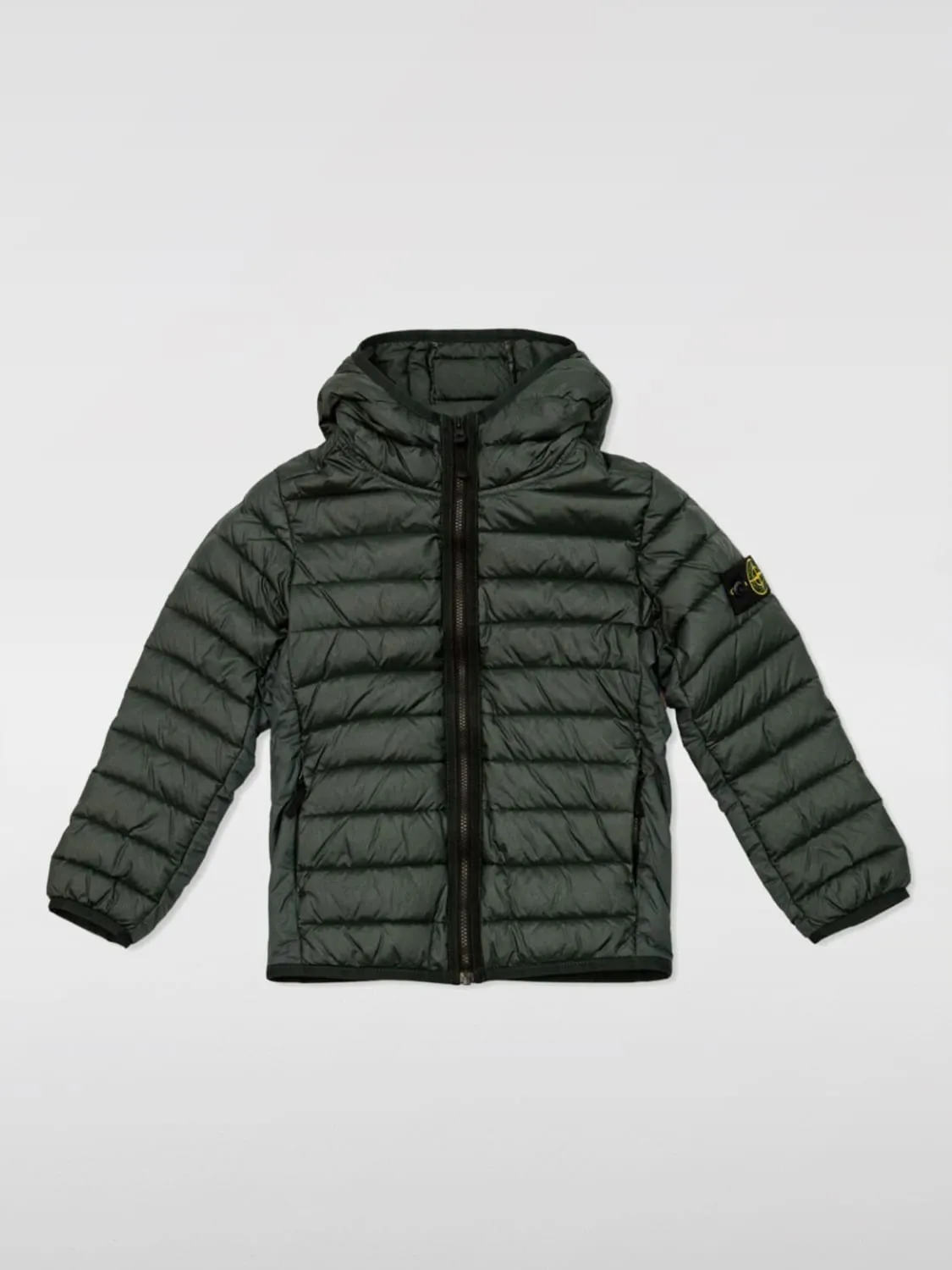 Giubbotto Stone Island Junior in nylon trapuntato